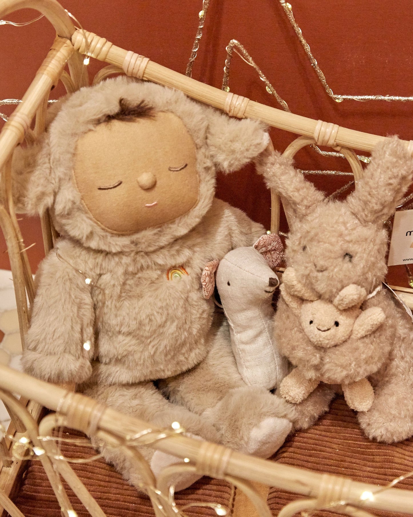 Doudou Cozy Dinkum agneau Lamby Pip - Frozzy