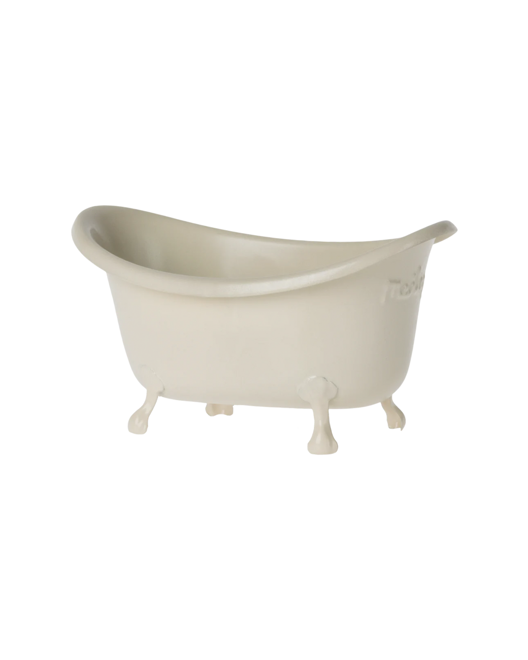 Baignoire en métal blanc 10 cm - Maileg