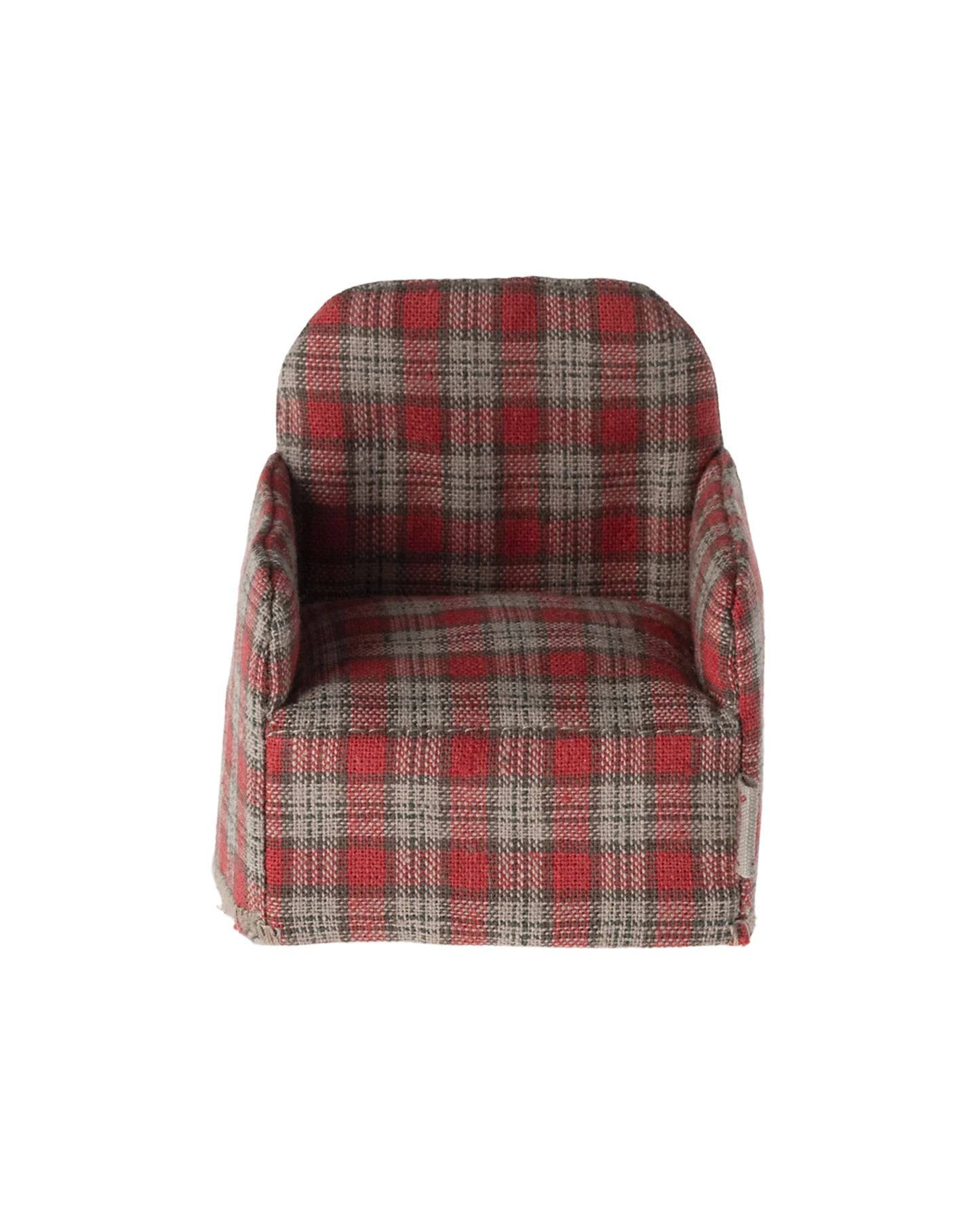 Fauteuil souris vichy rouge - Maileg