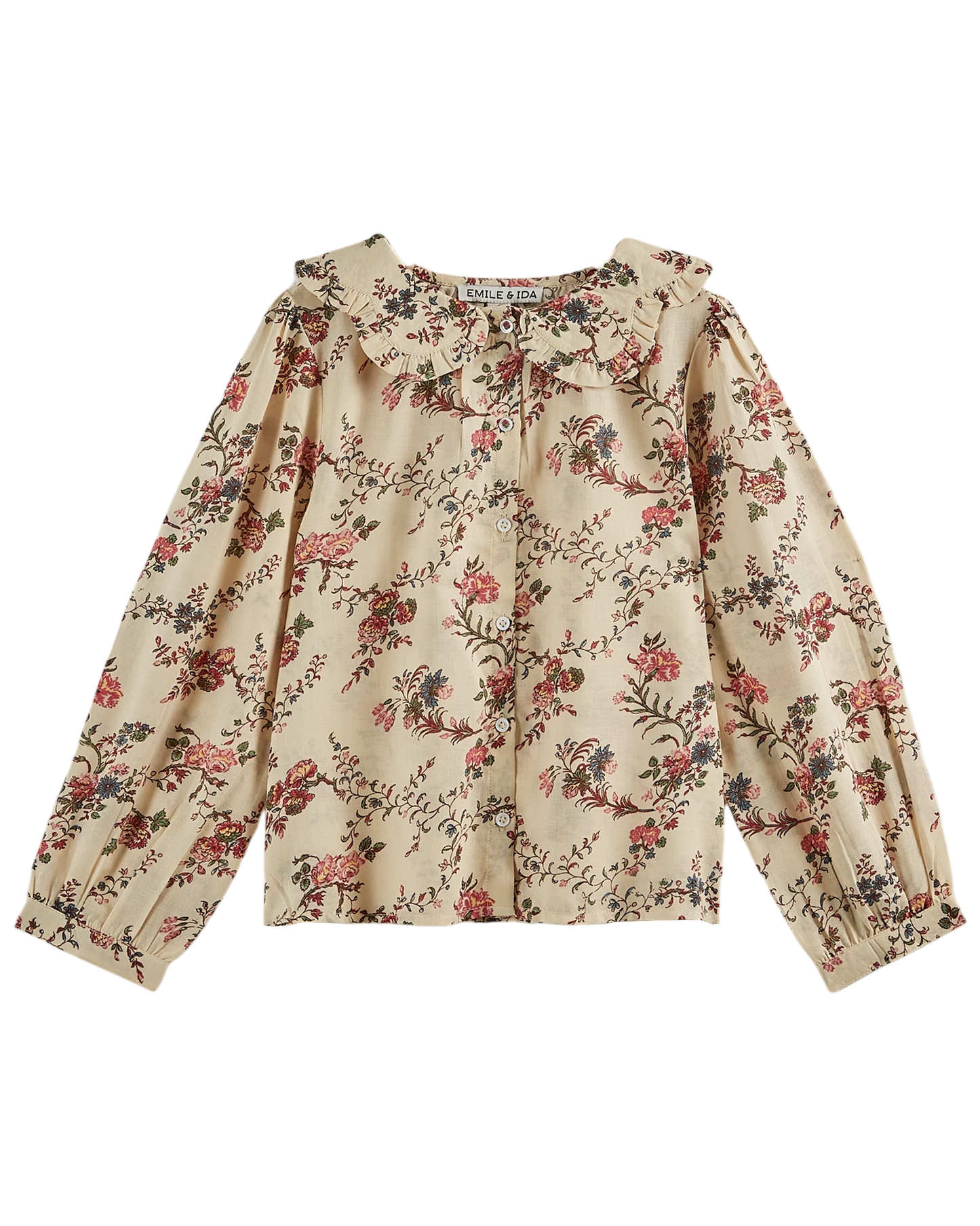 Blouse orchid écru