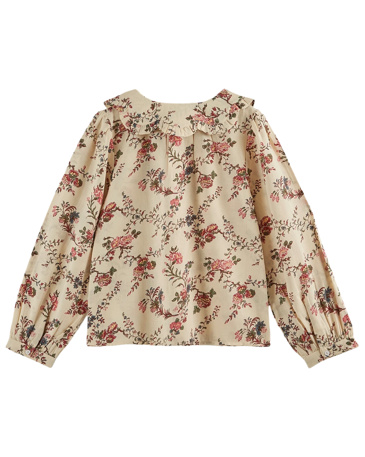 Blouse orchid écru