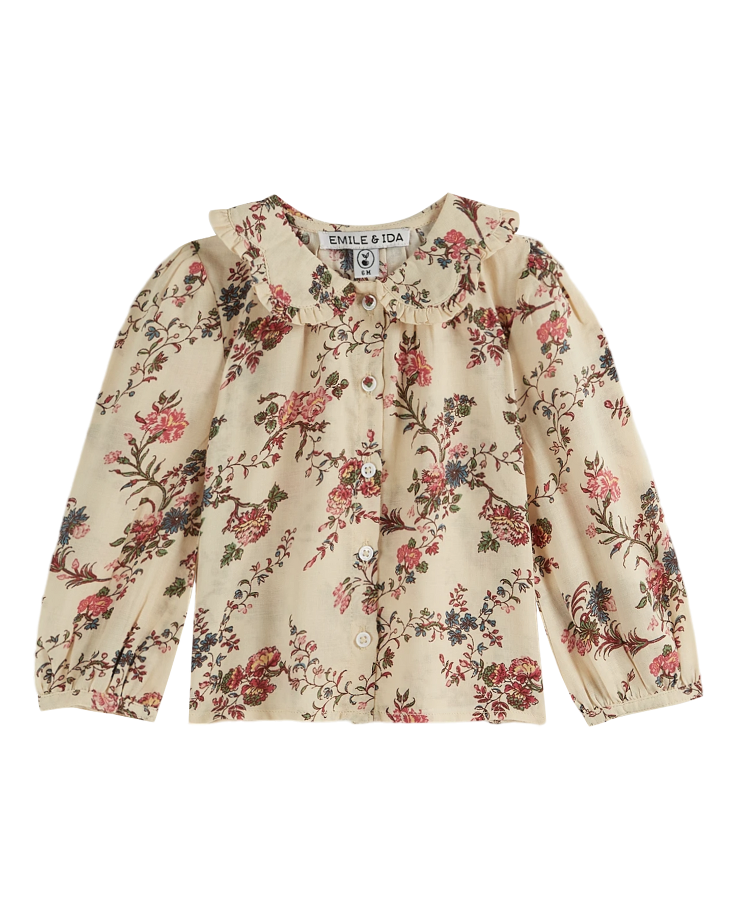 Blouse orchid écru