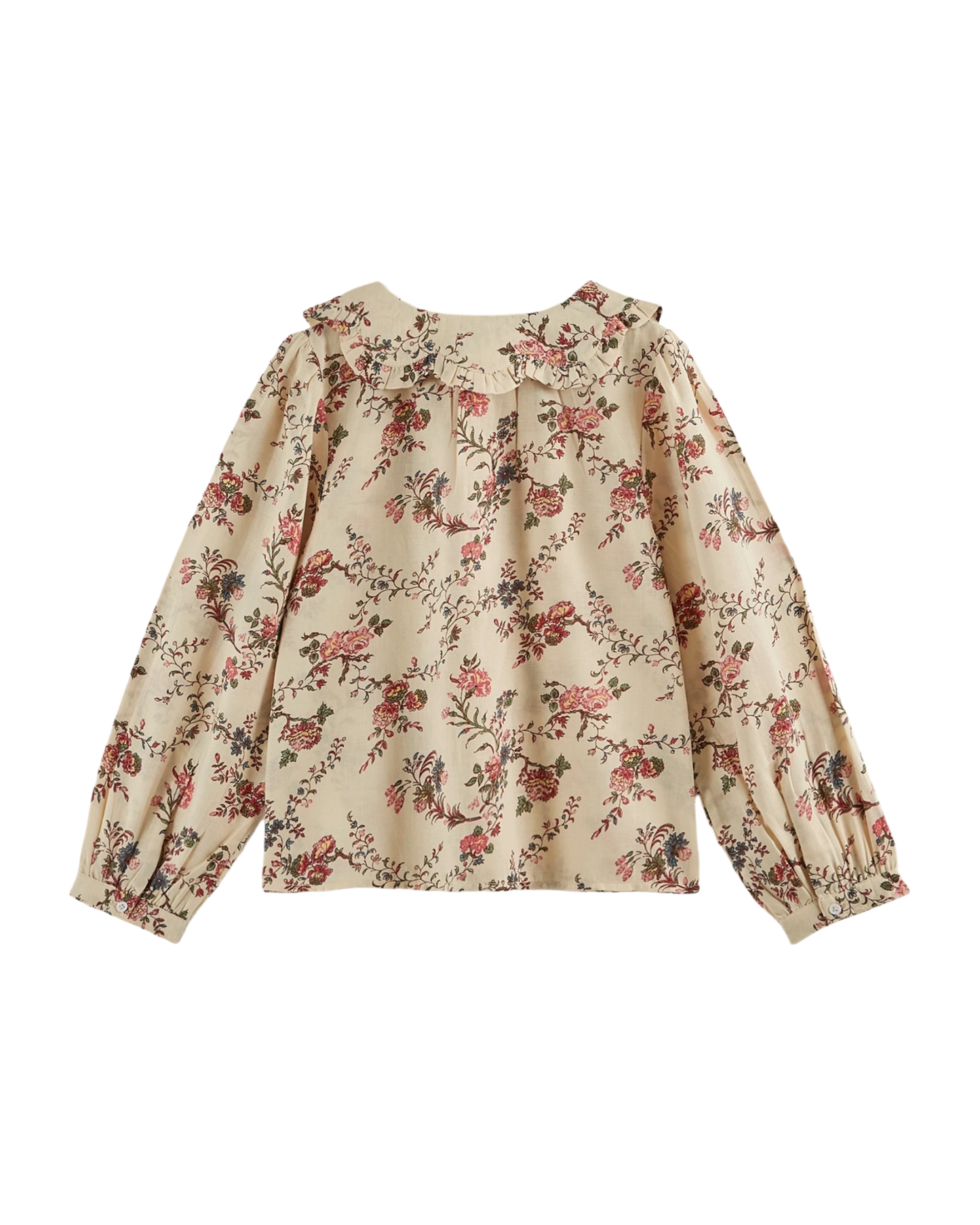 Blouse orchid écru