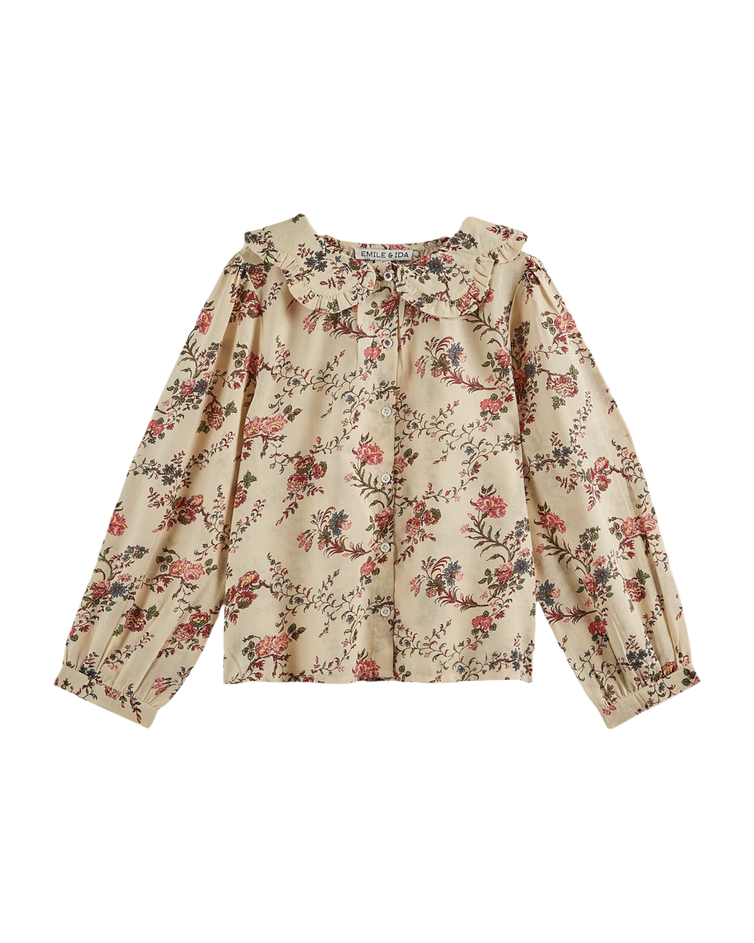 Blouse orchid écru