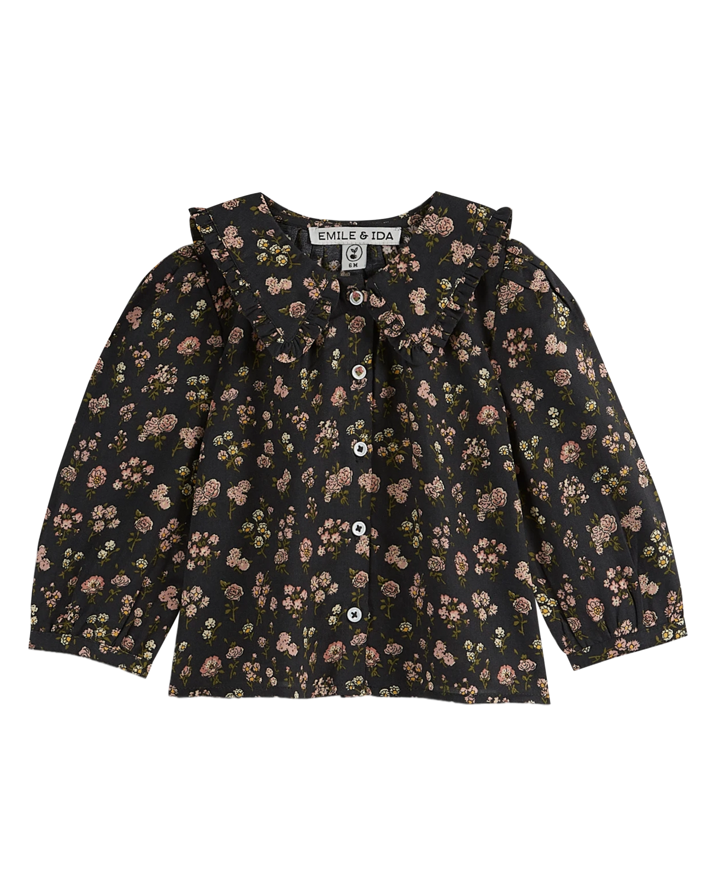 Blouse champêtre noir