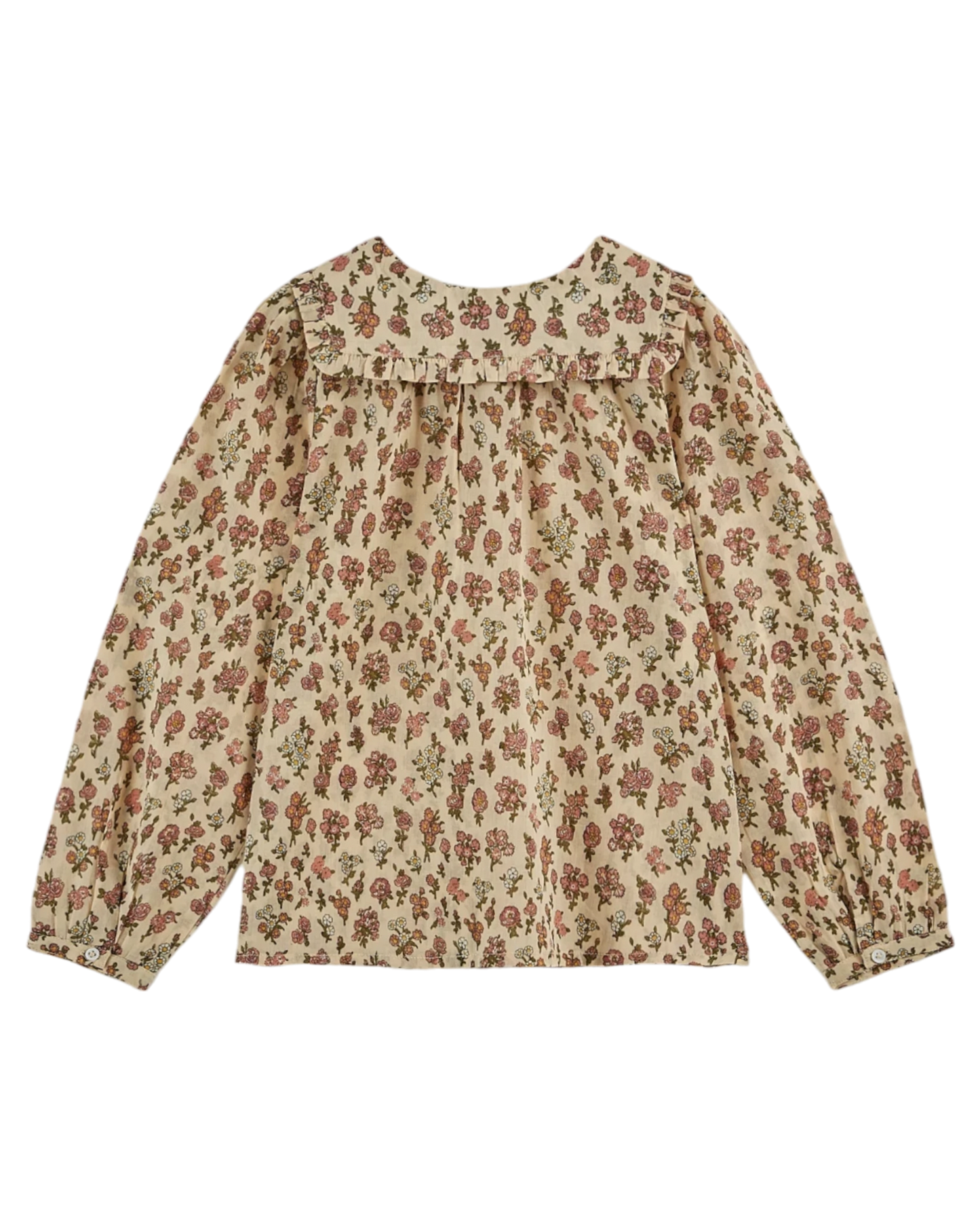 Blouse champêtre écru