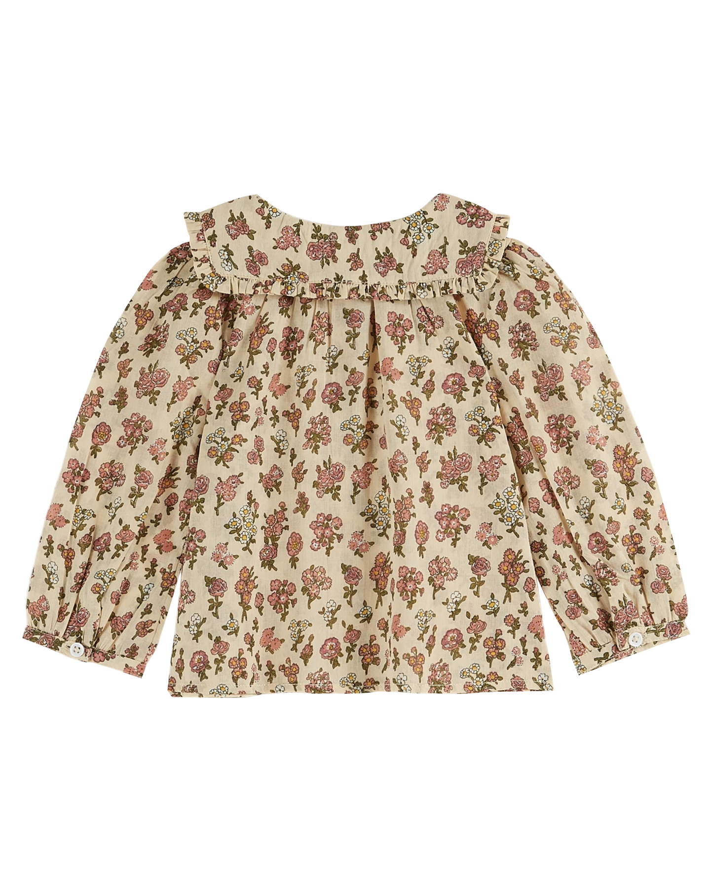 Blouse champêtre écru