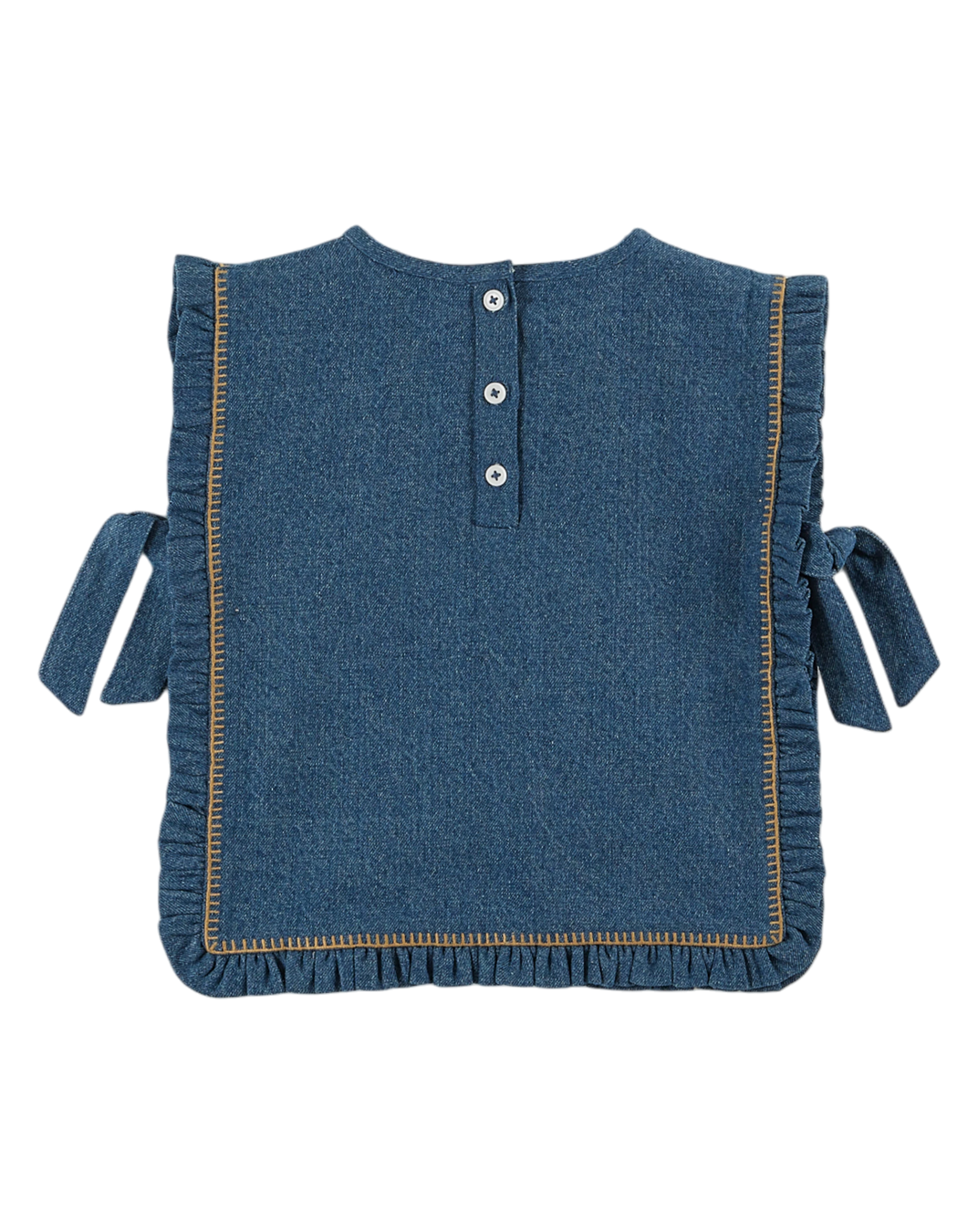 Blouse sans manches denim