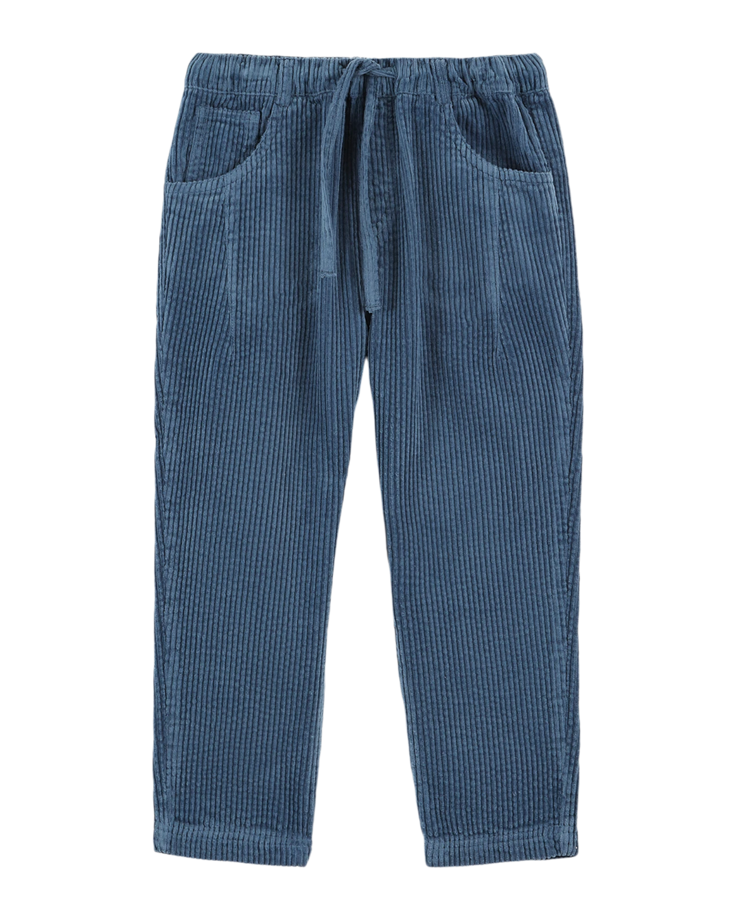 Pantalon velours bleu