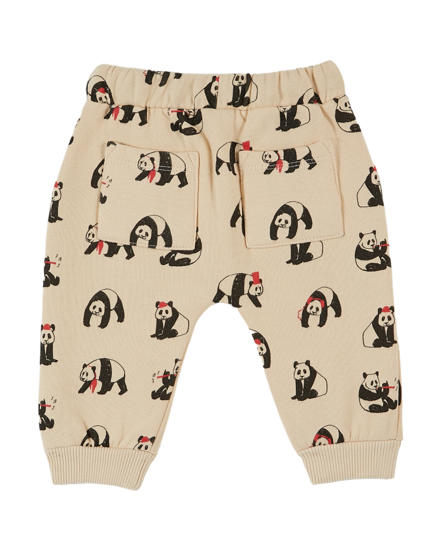 Jogger coton bio panda brioche