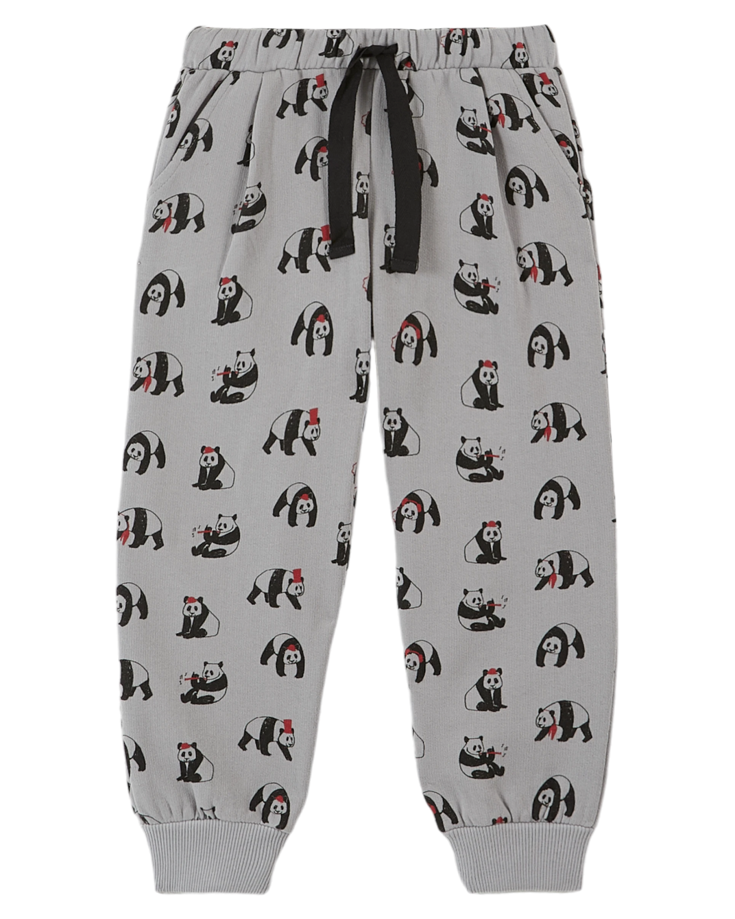 Jogger coton bio panda gris