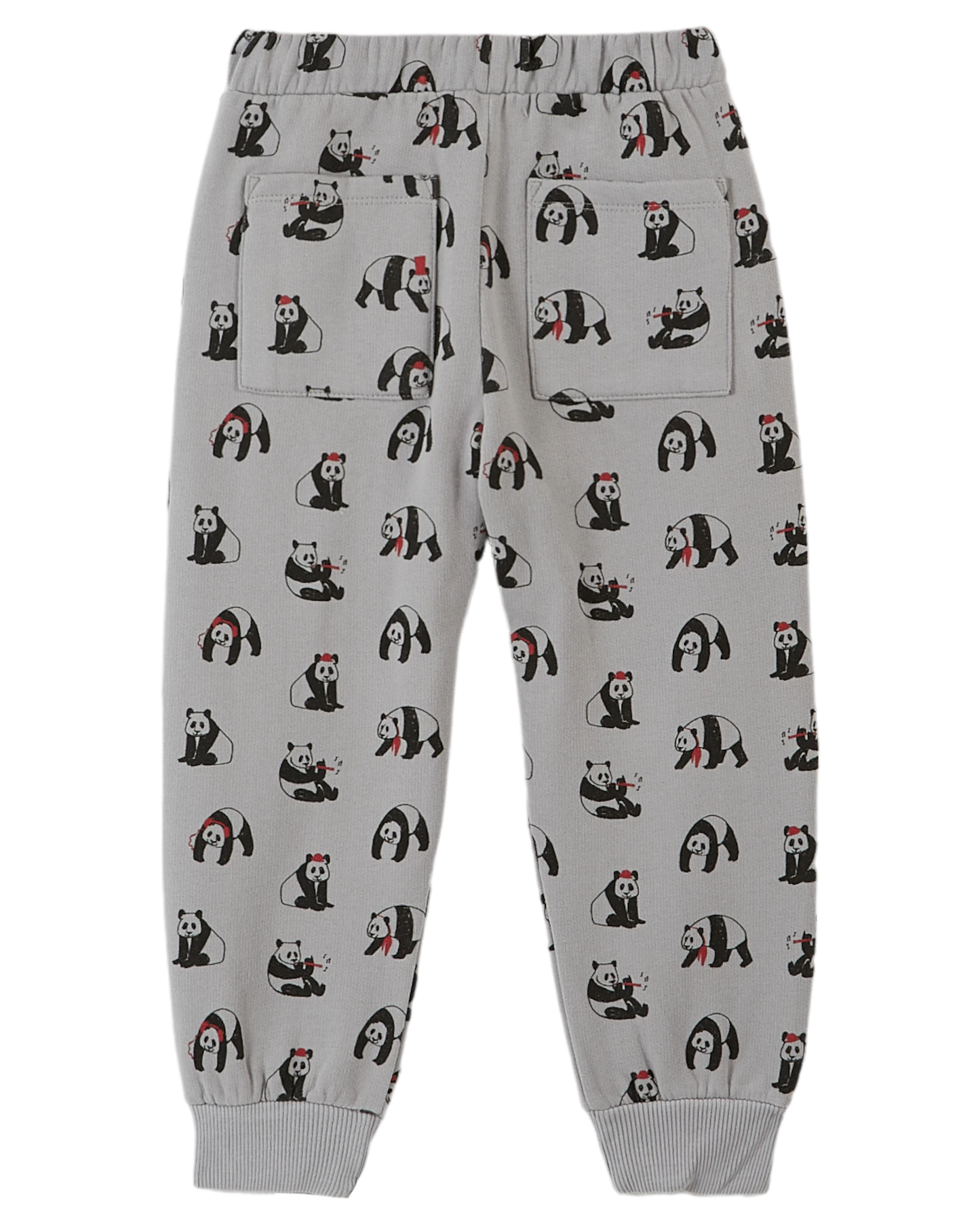 Jogger coton bio panda gris