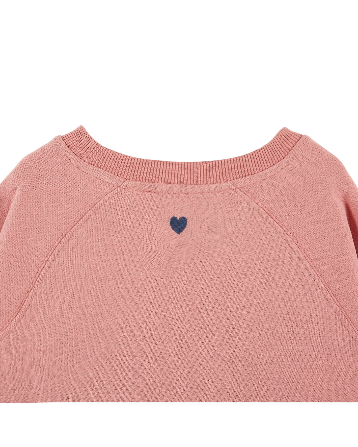 Sweat Liberté coton bio blush