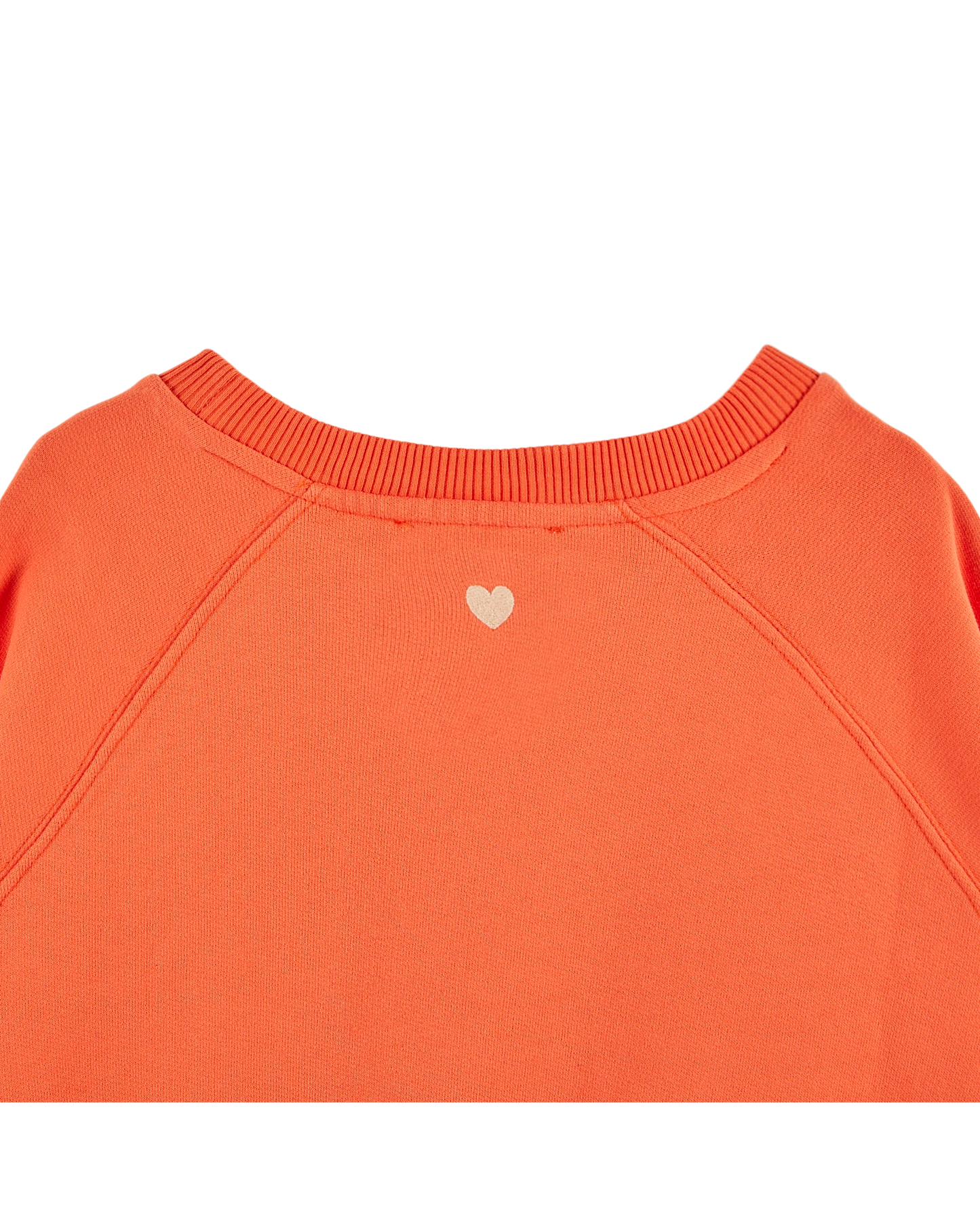 Sweat Liberté coton bio enfant orange