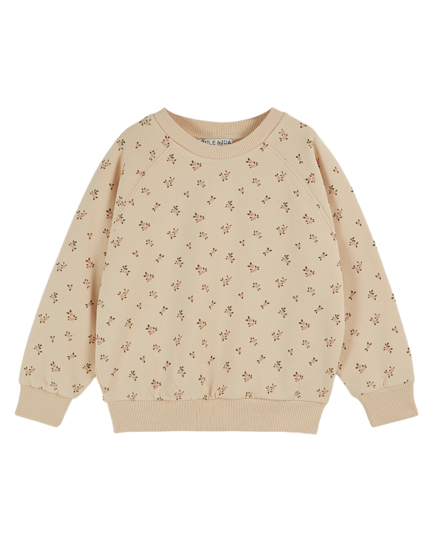 Sweat petite rose brioche