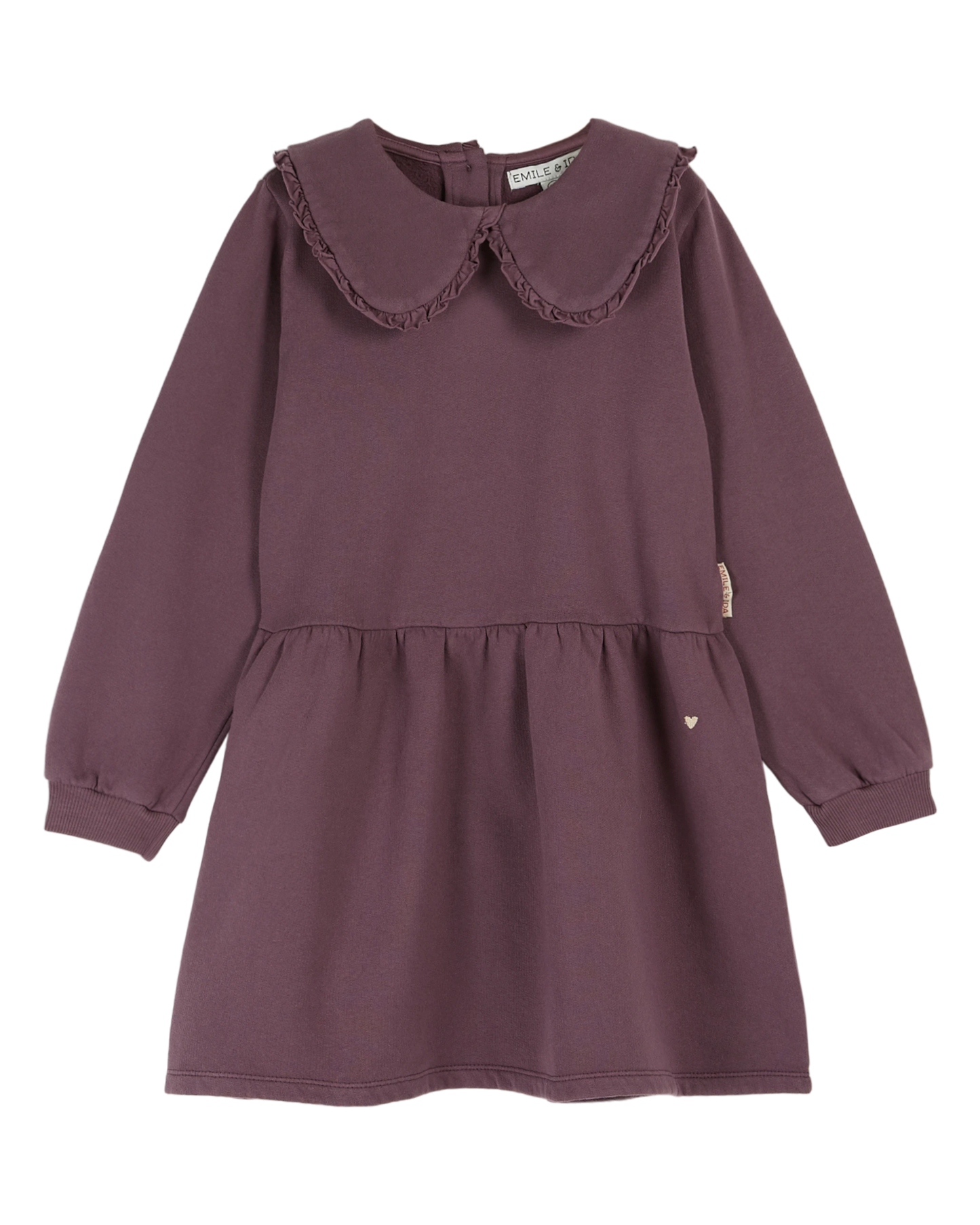 Robe coton et teinture bio violet