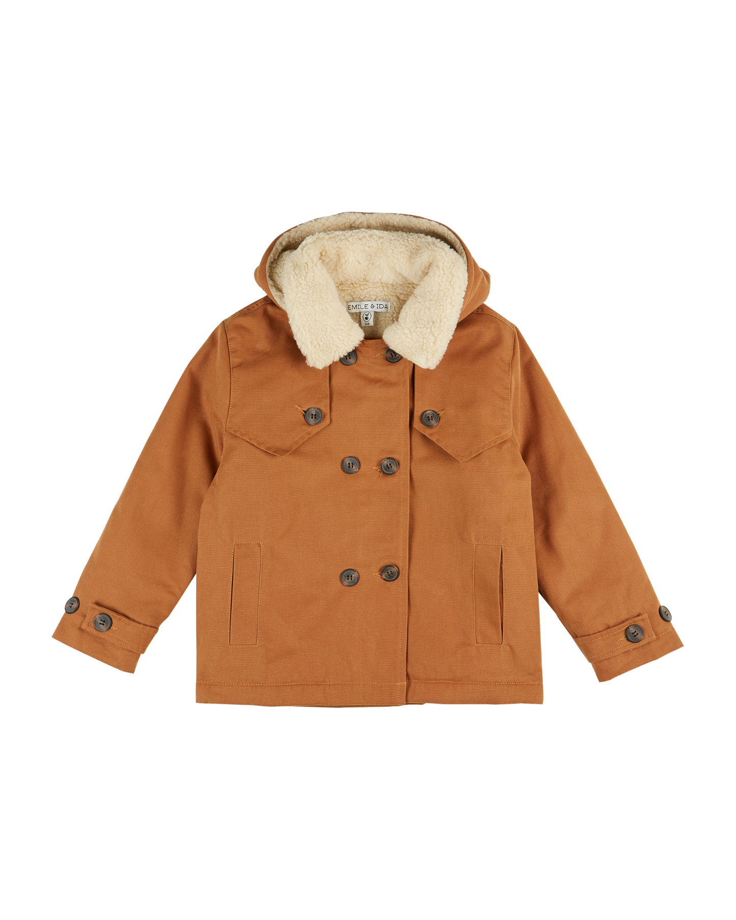 Parka chat caramel