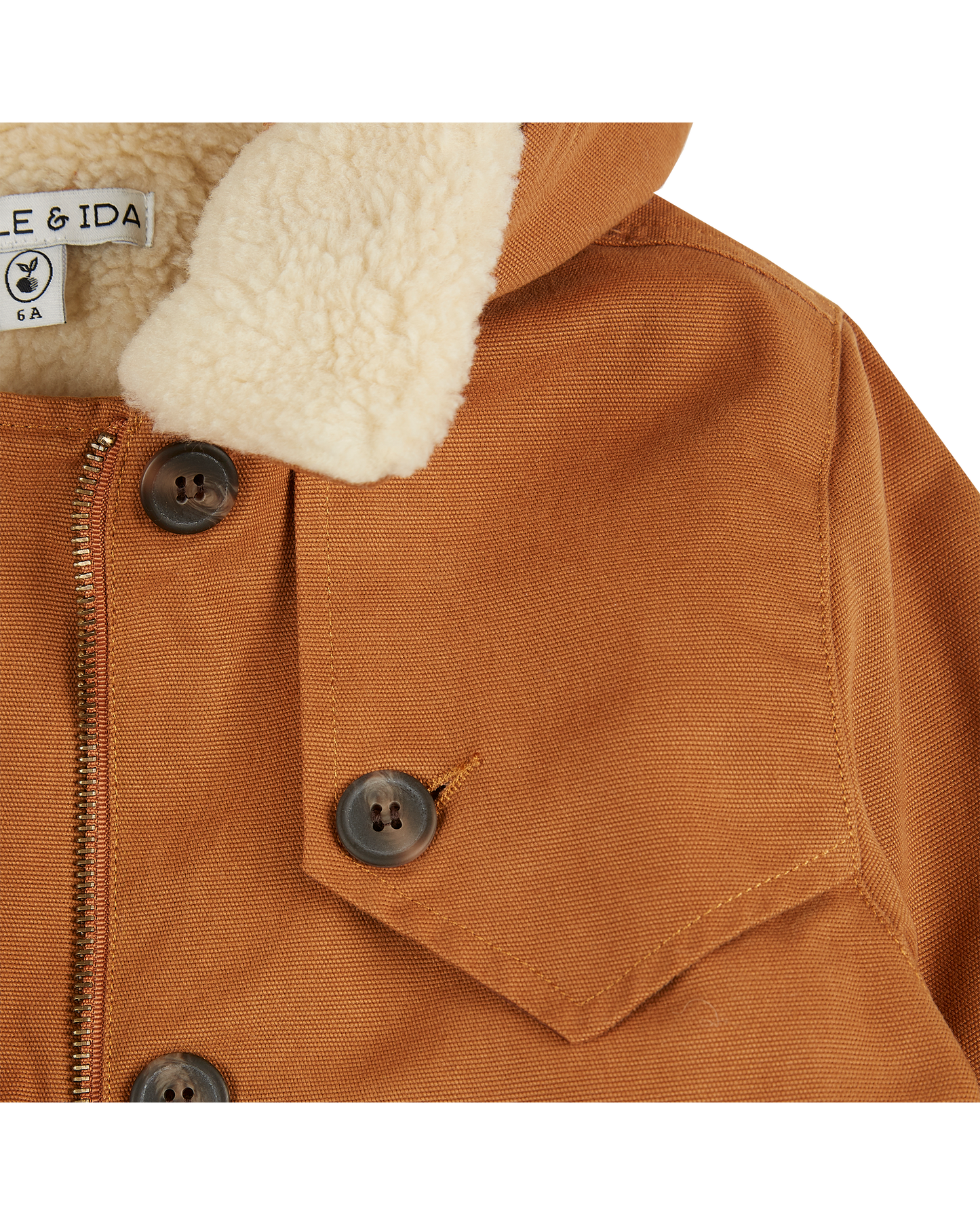 Parka chat caramel