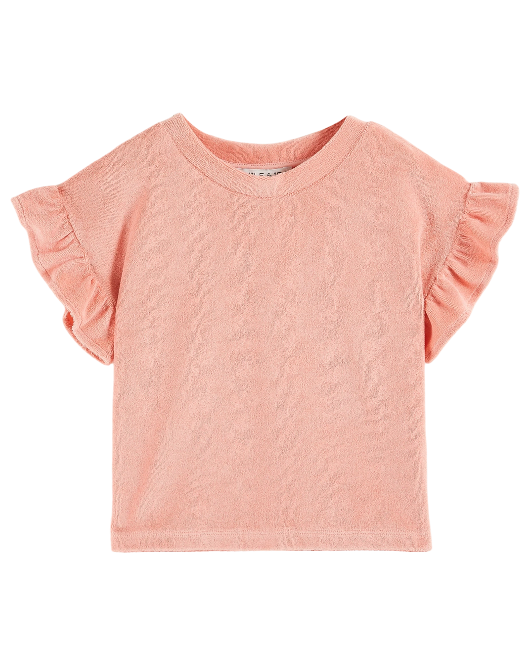 T-shirt éponge volanté blossom