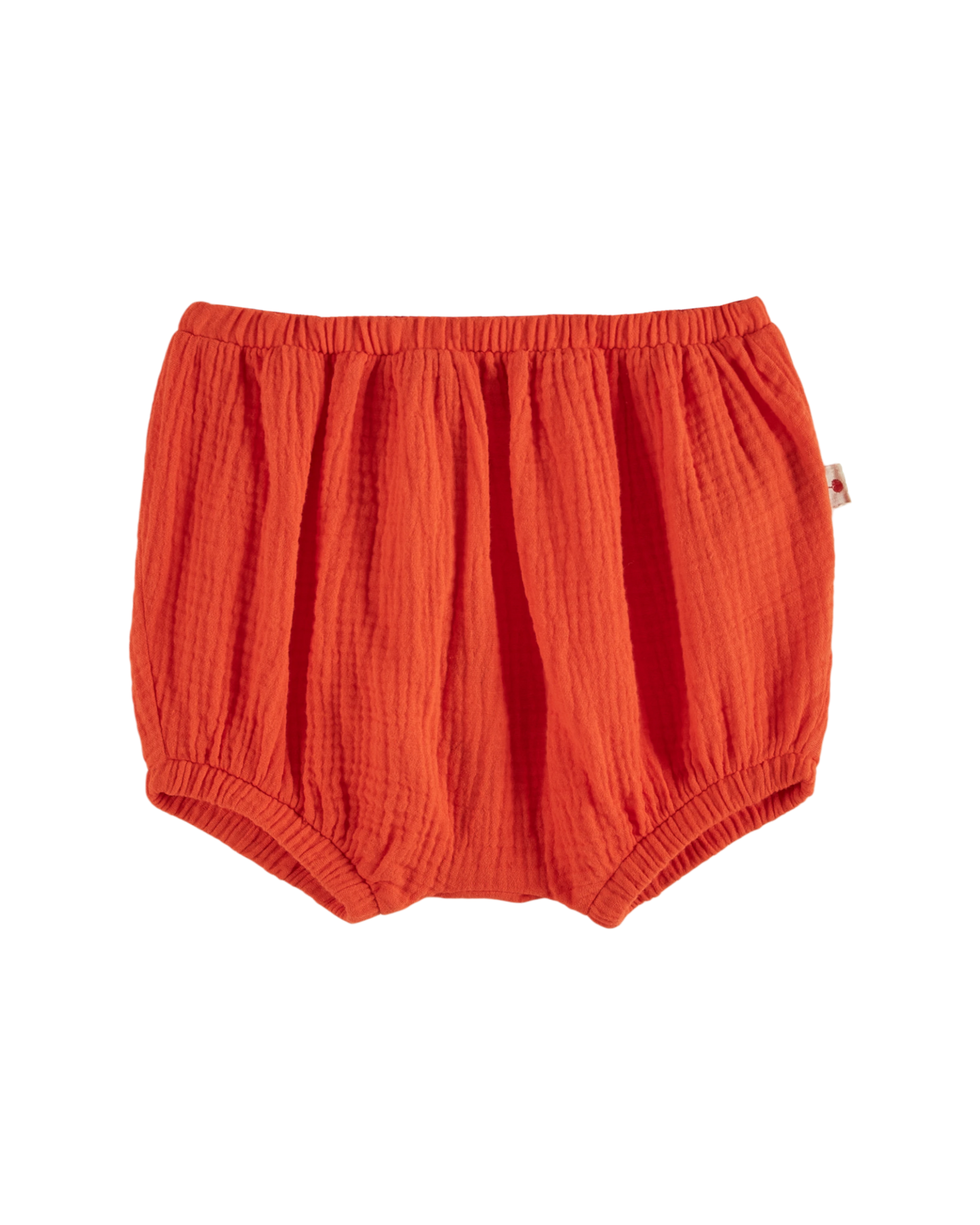 Bloomer gaze de coton rouge