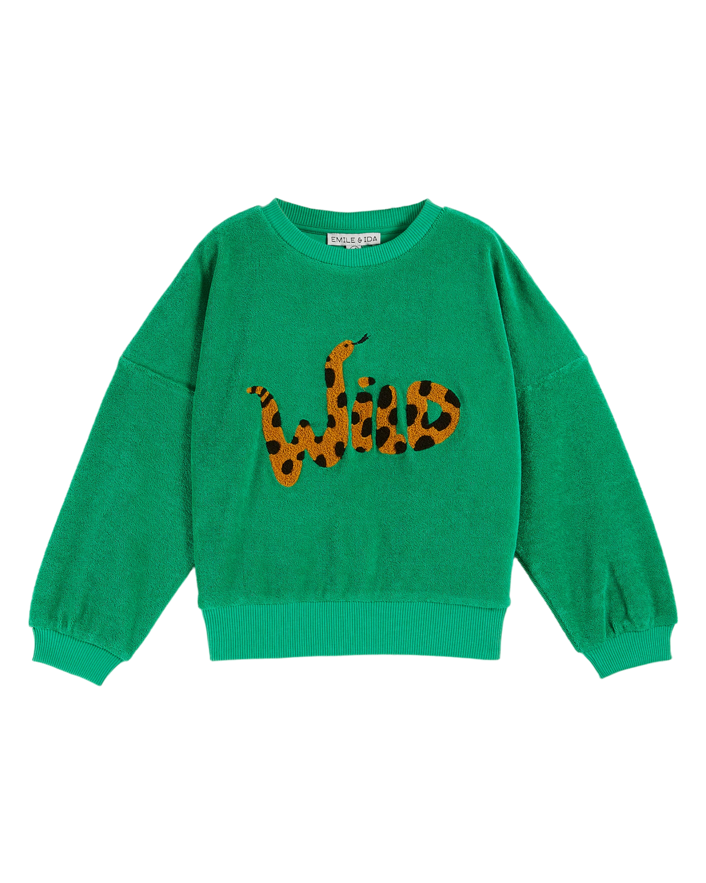 Sweat éponge Wild vert