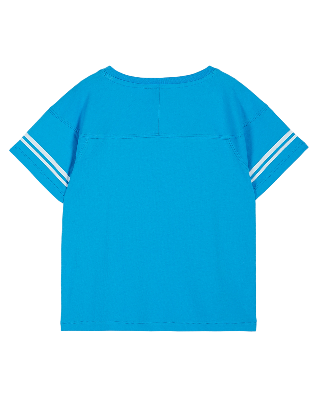 T-shirt coton bio N°15 azure