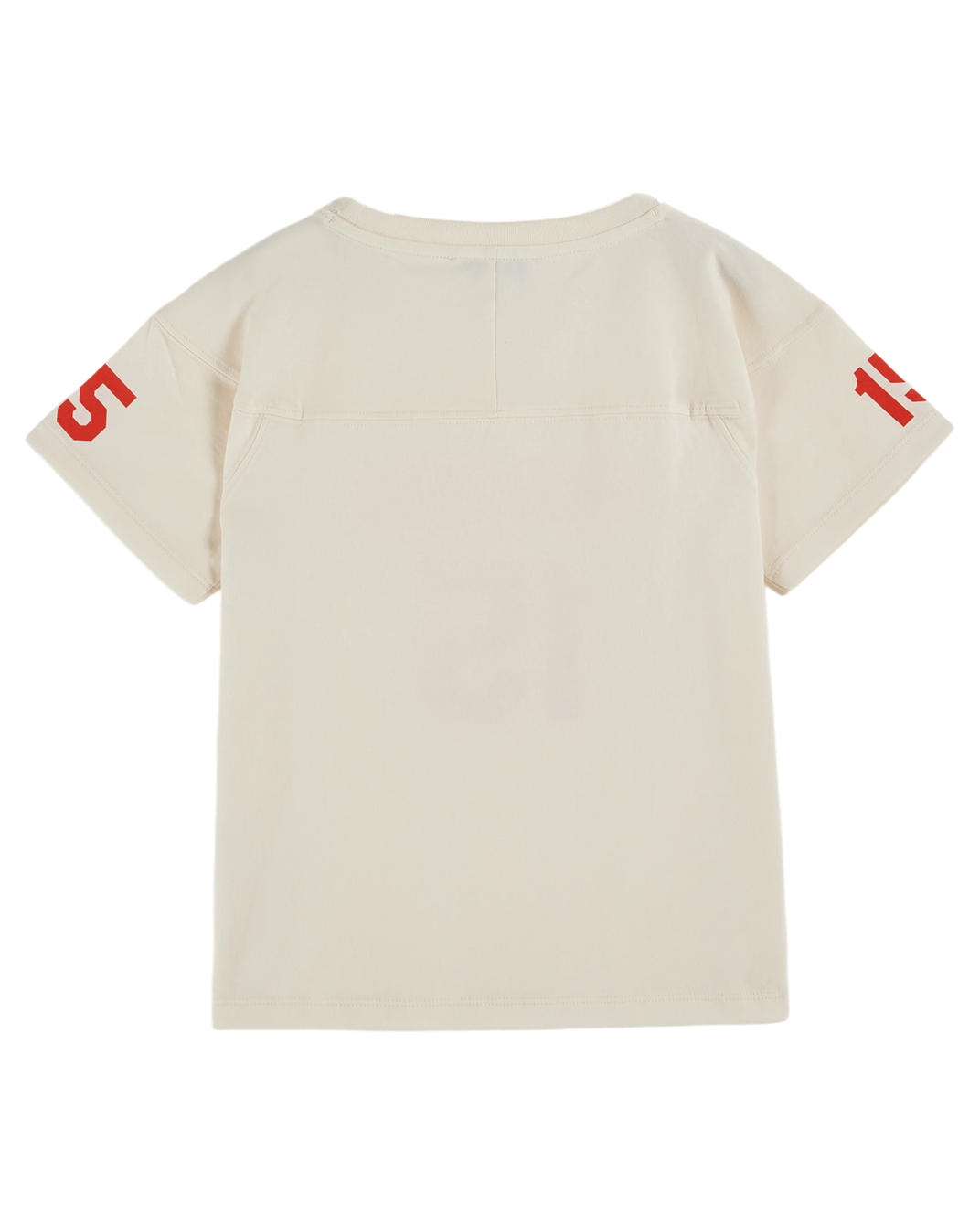 T-shirt coton bio N°15 crème