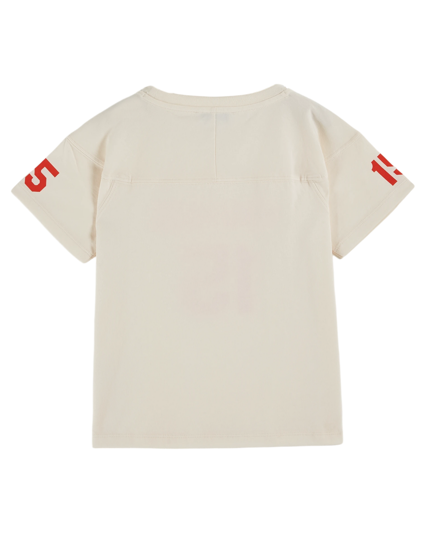 T-shirt coton bio N°15 crème