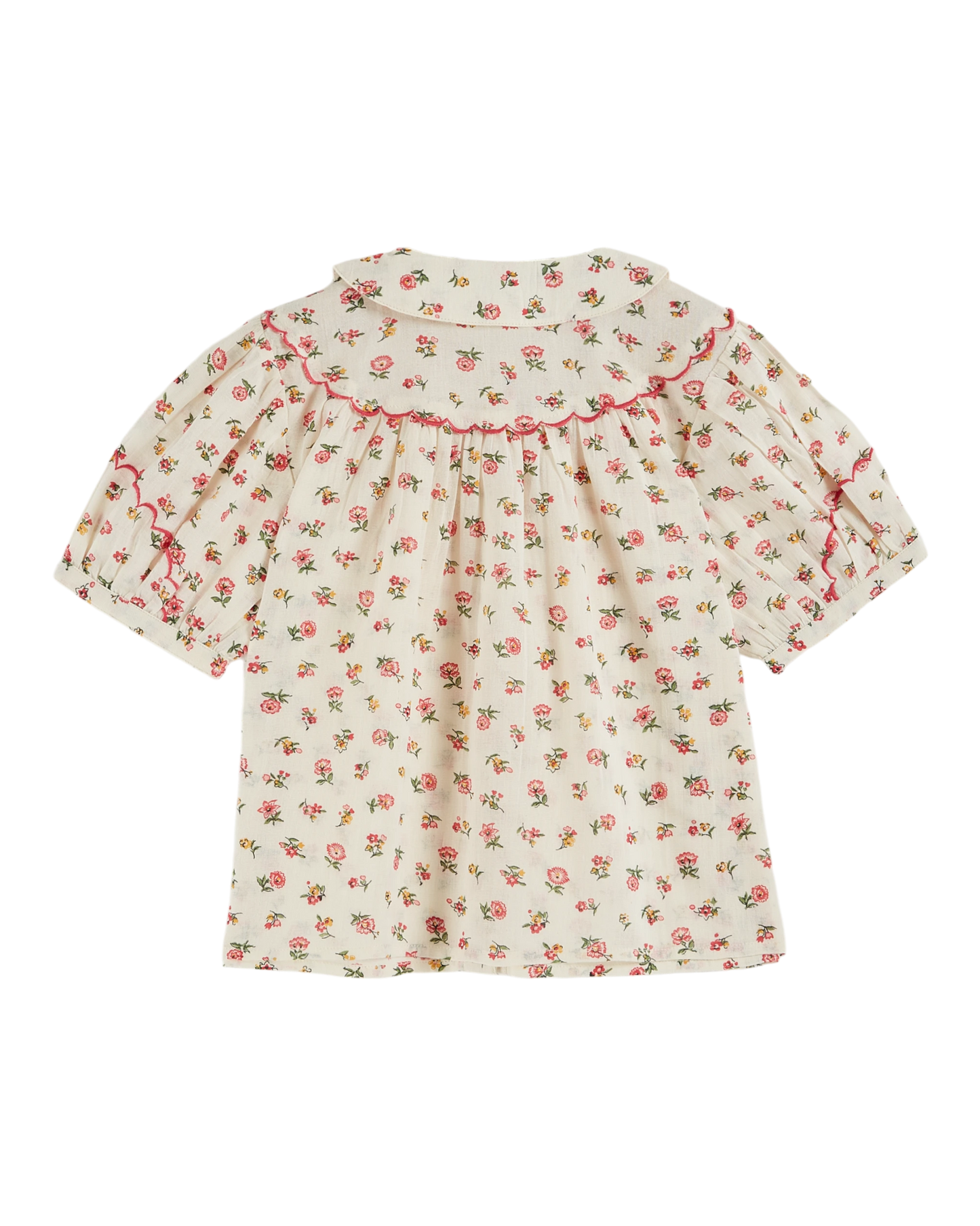 Blouse festonnée floresco