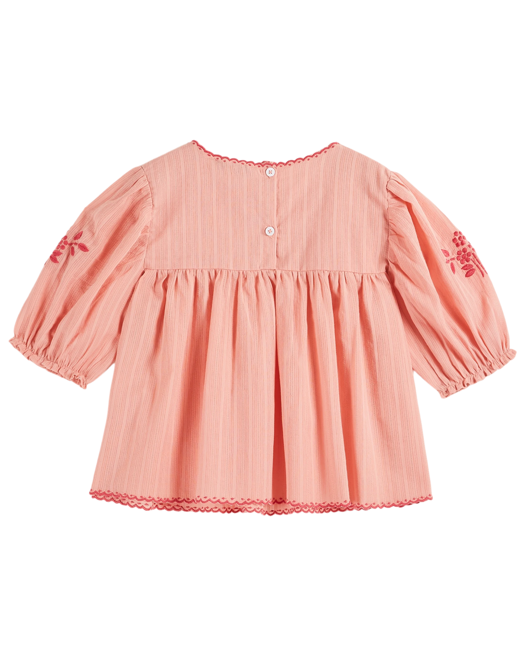 Blouse brodée main blossom