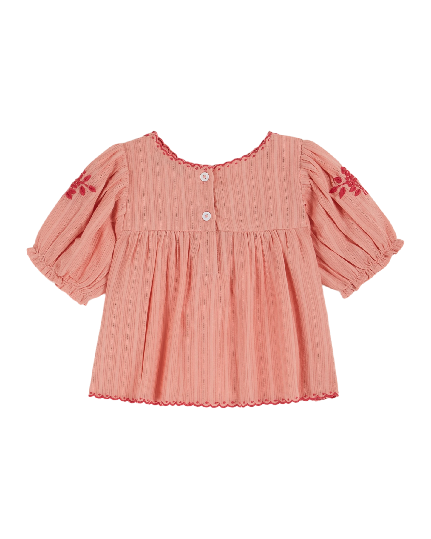 Blouse brodée main blossom