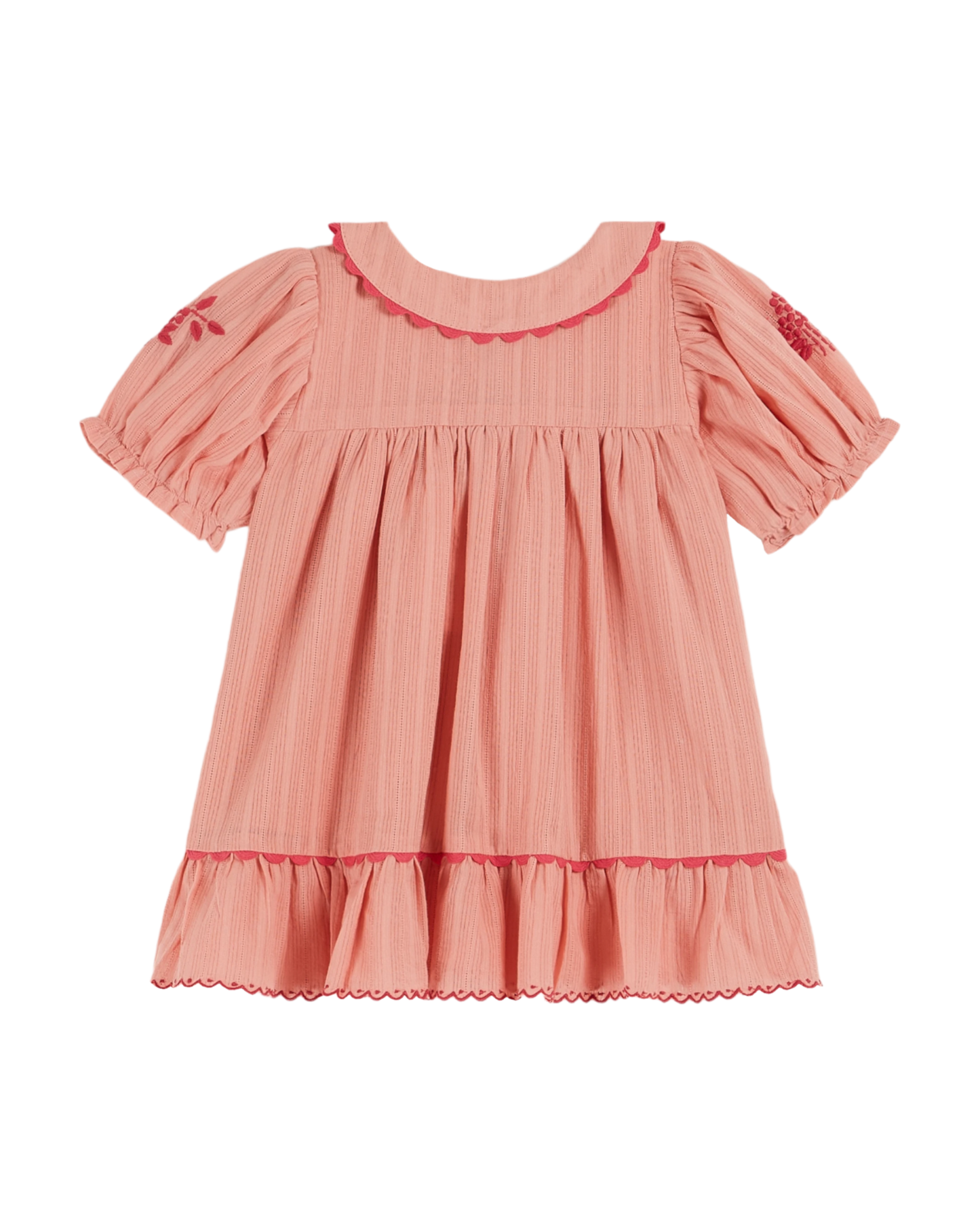 Robe brodée festonnée blossom