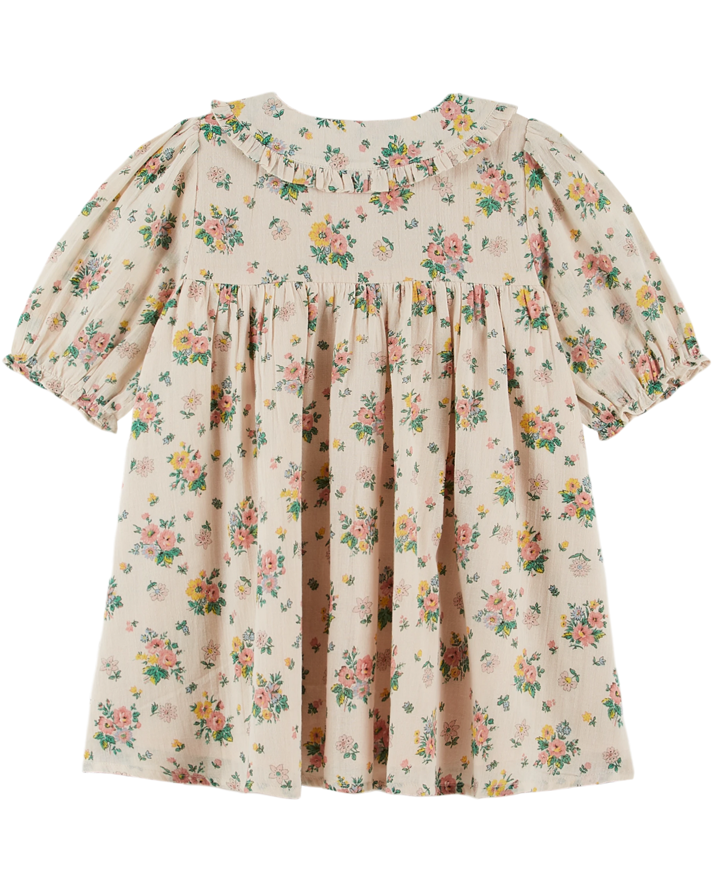 Robe ample printemps rose