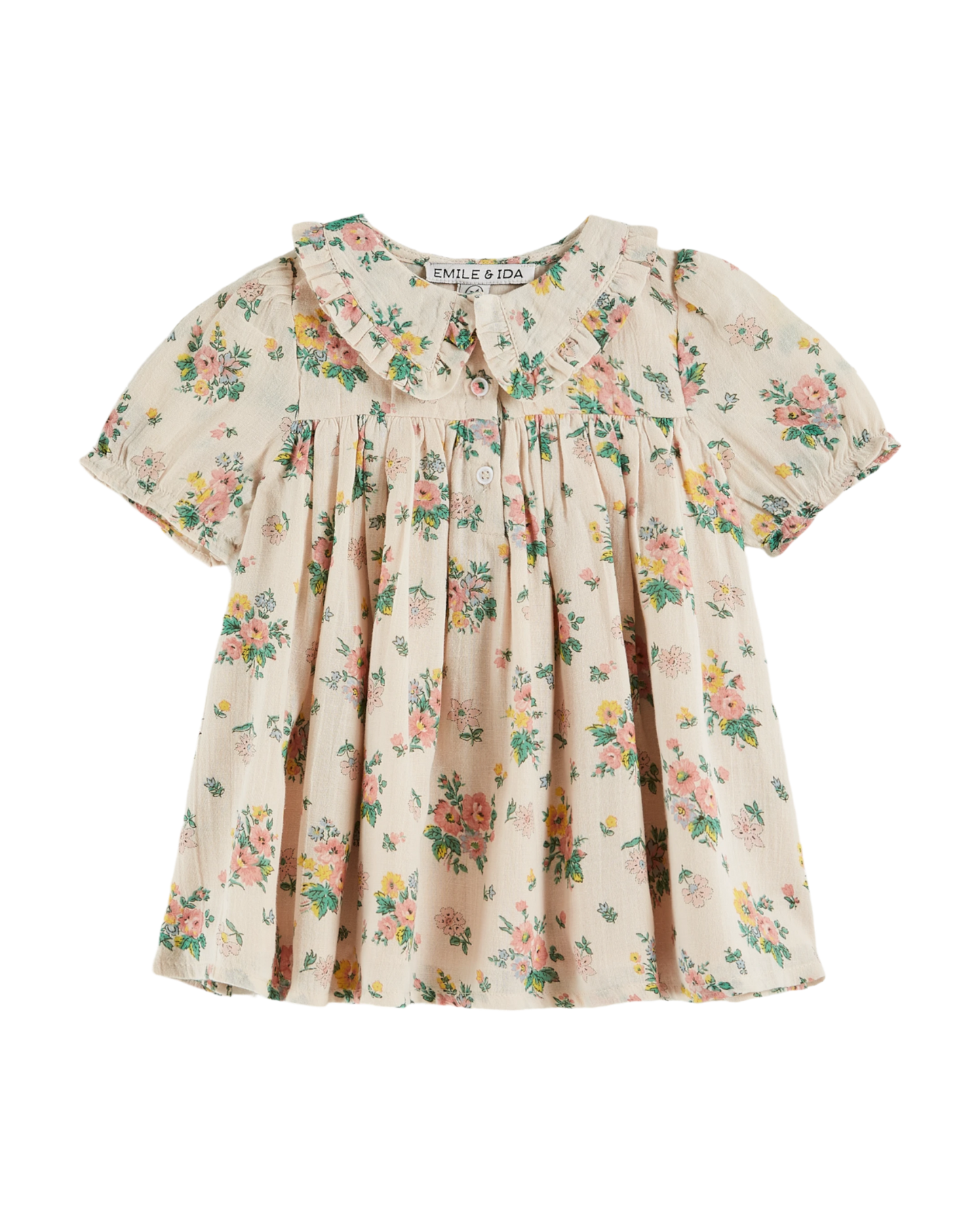 Robe ample printemps rose