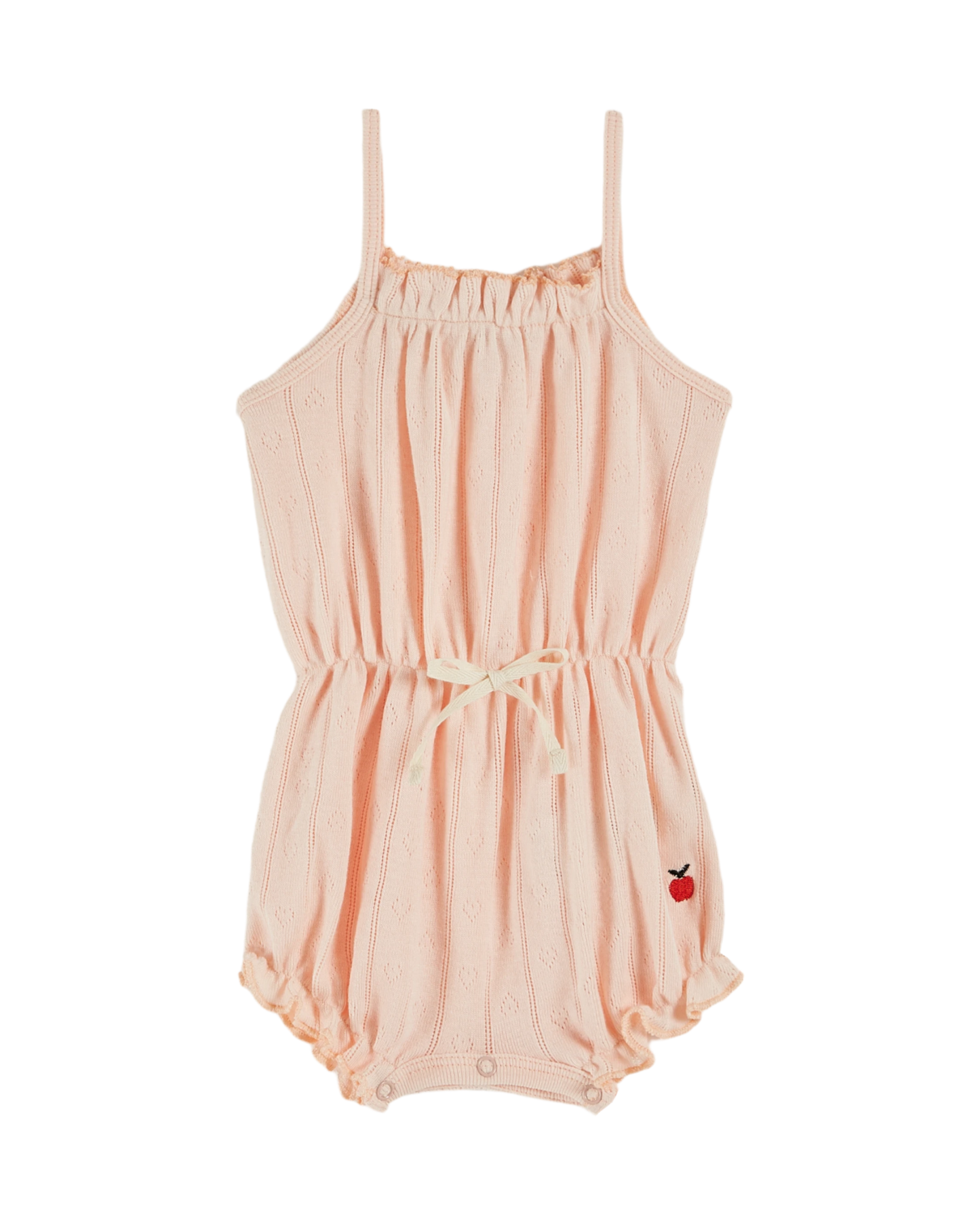 Combibloomer pointelle modal rose pastel