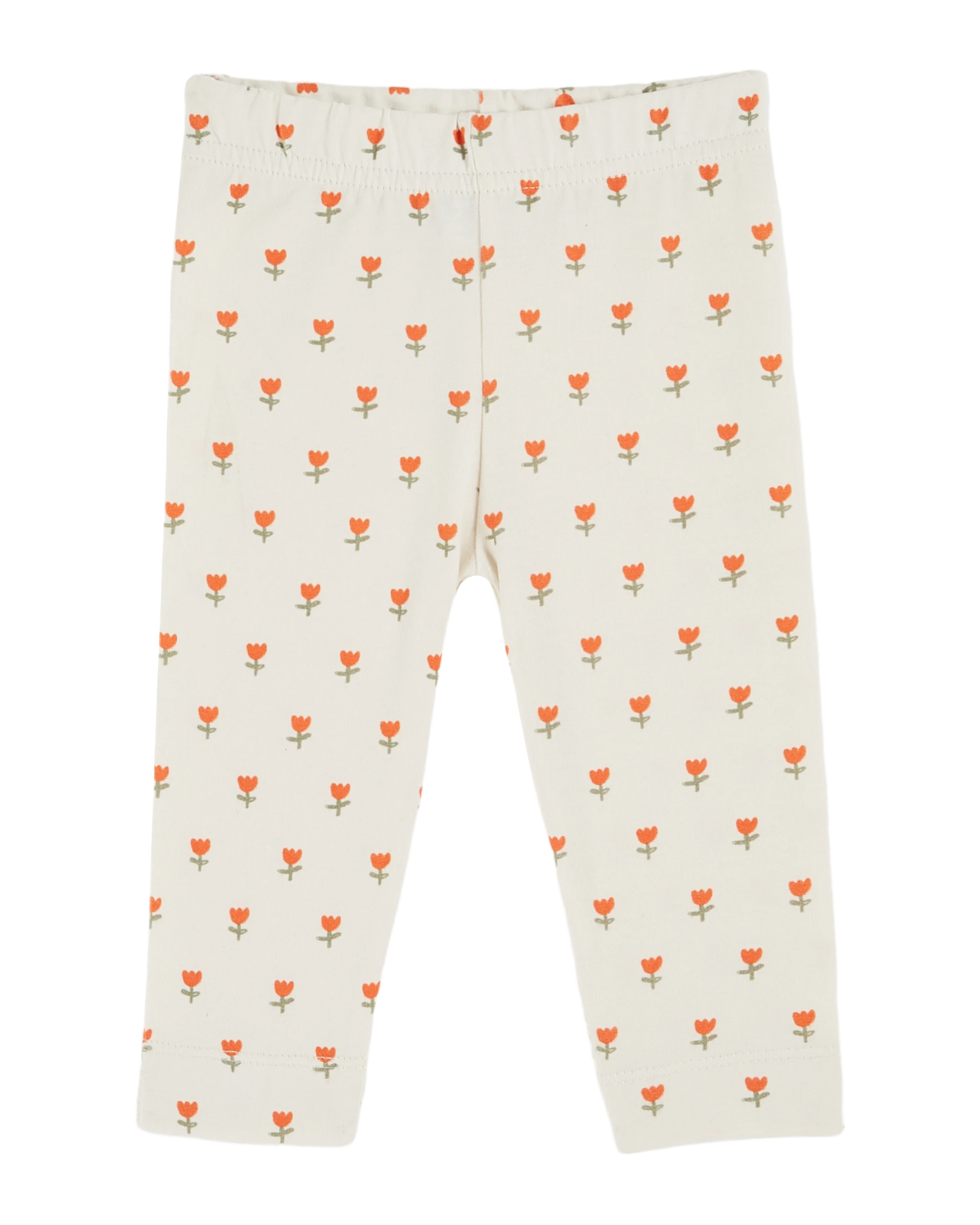 Legging tulipes crème