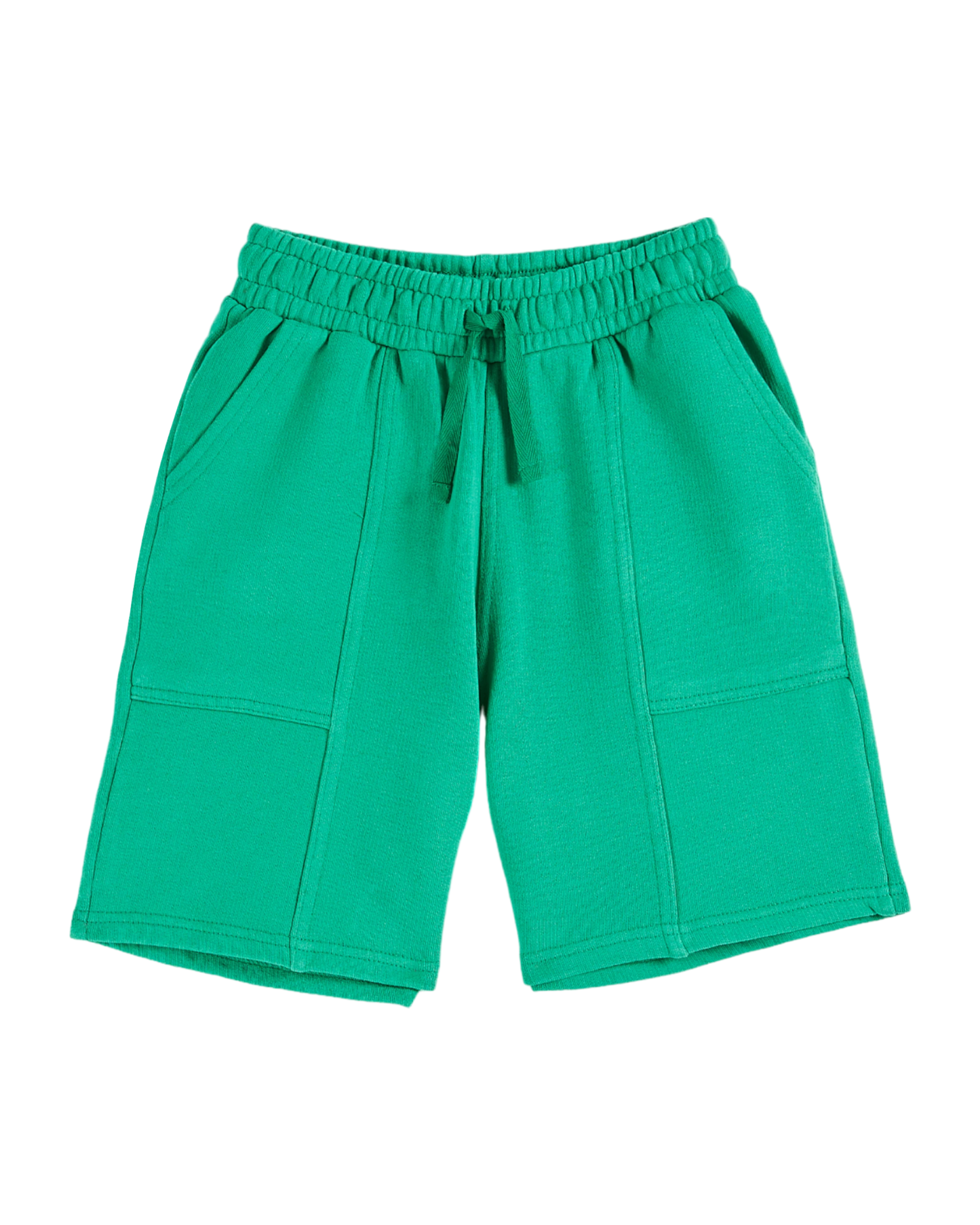 Bermuda coton bio vert