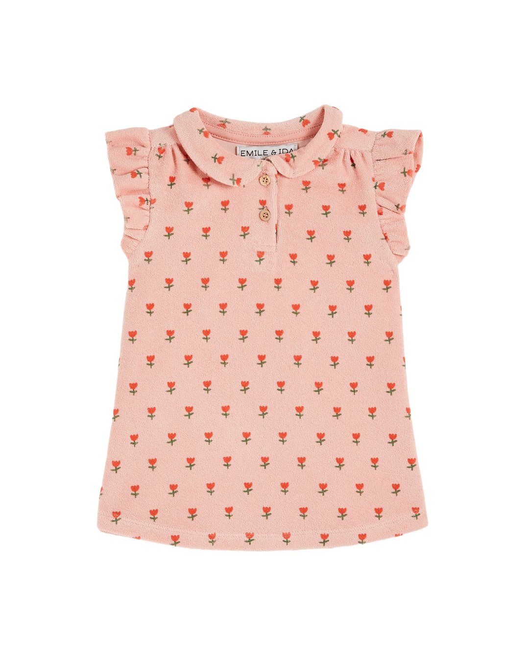 Robe bébé éponge tulipes blossom