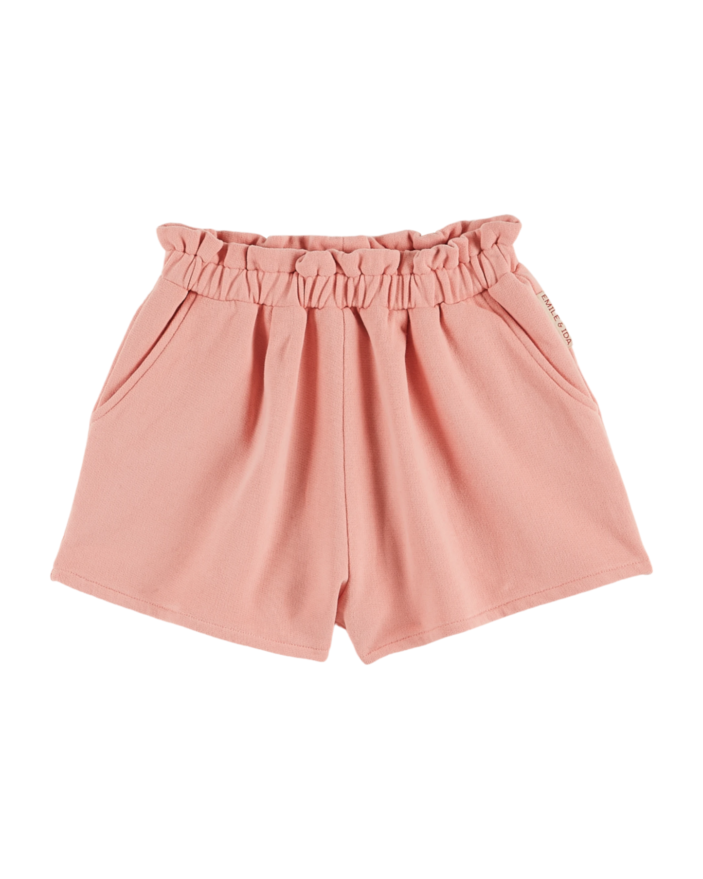 Short molleton coton et teinture bio blossom