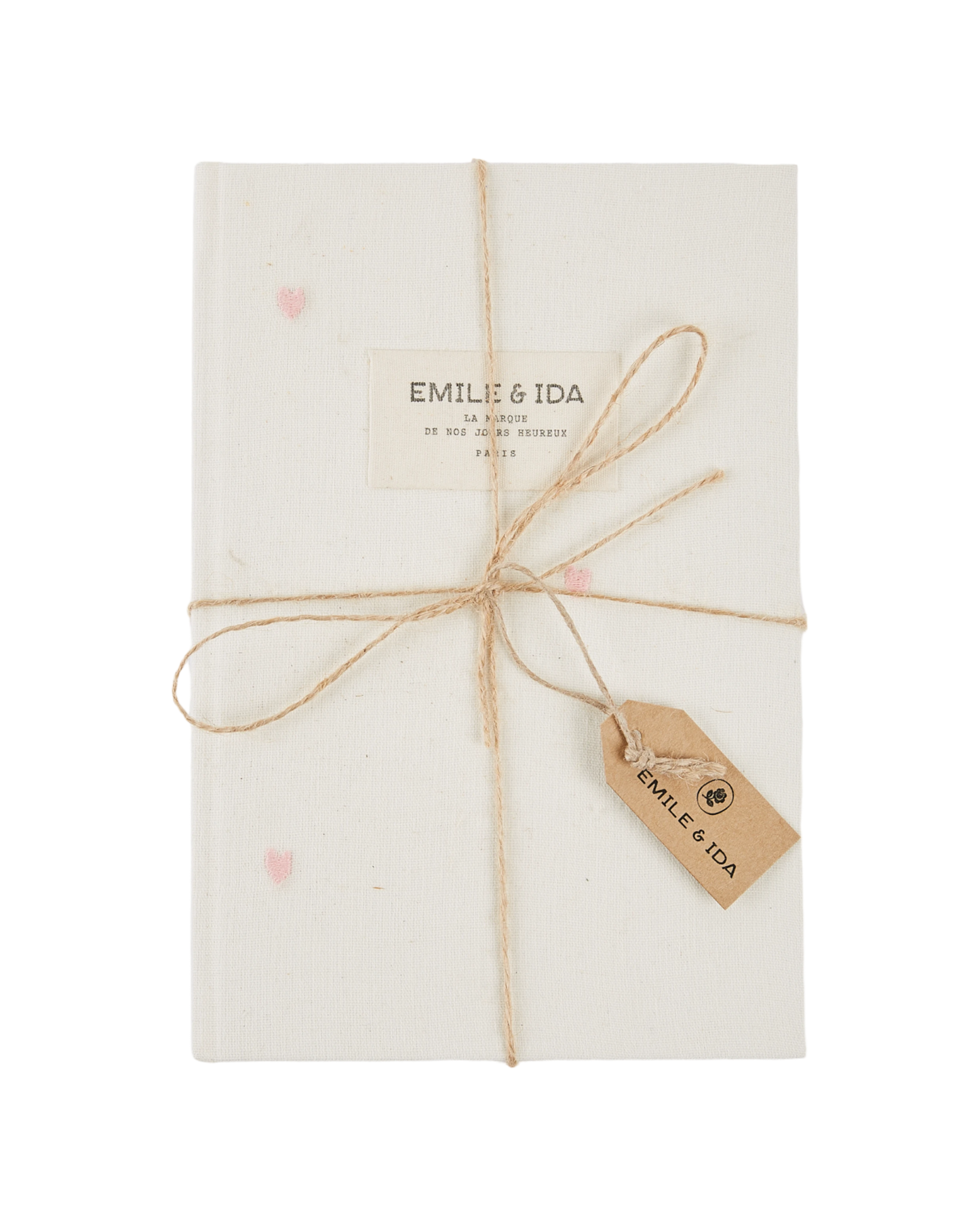 Cahier coeur pastel