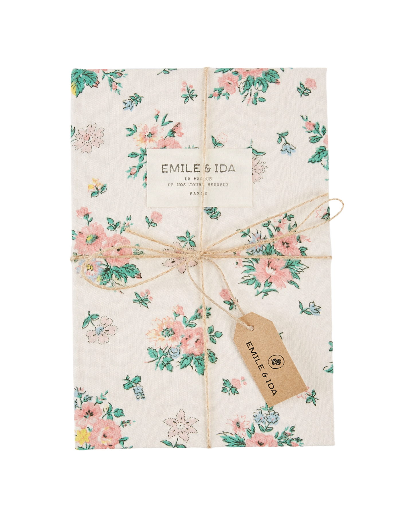 Cahier à fleurs printemps rose