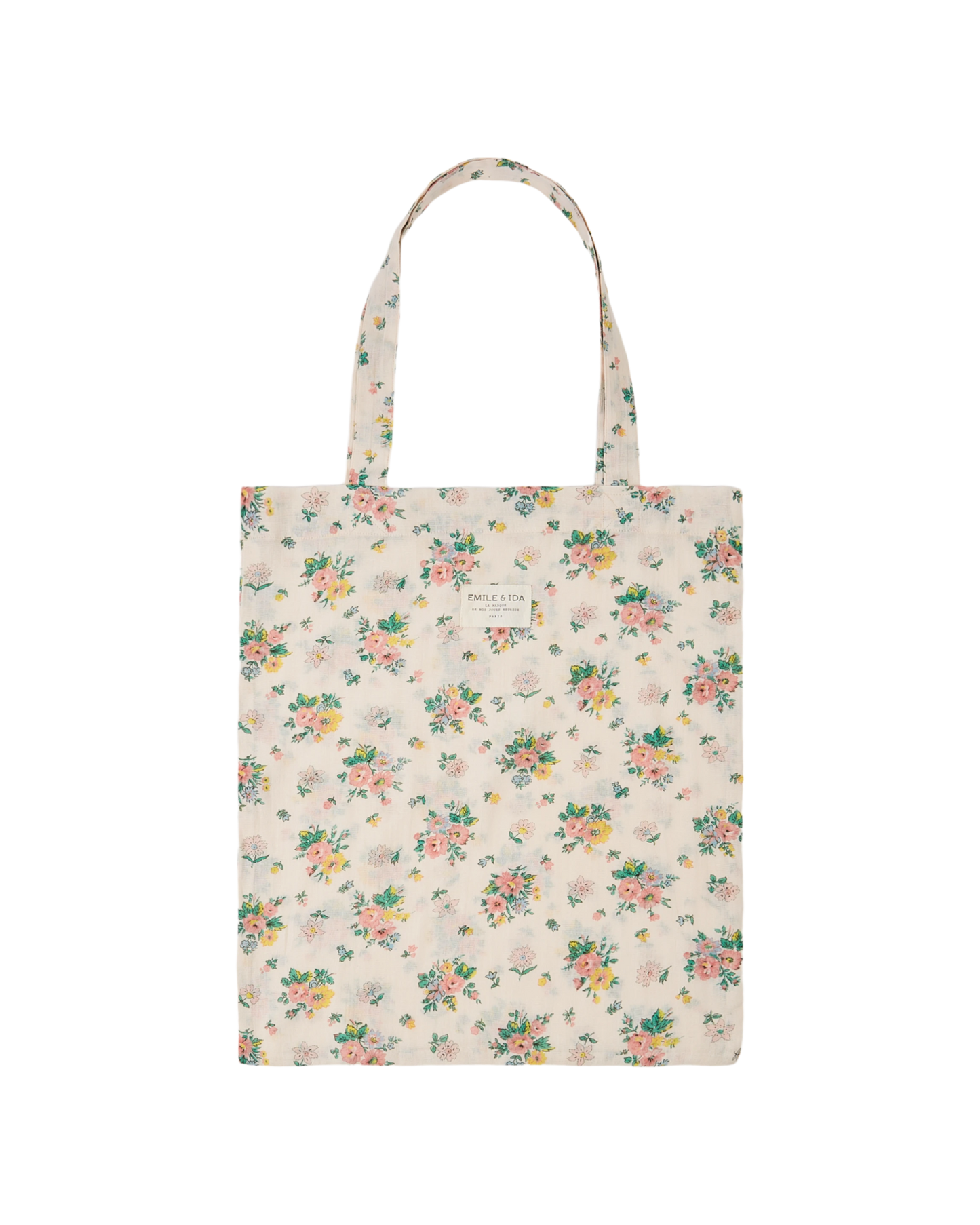 Tote bag printemps rose