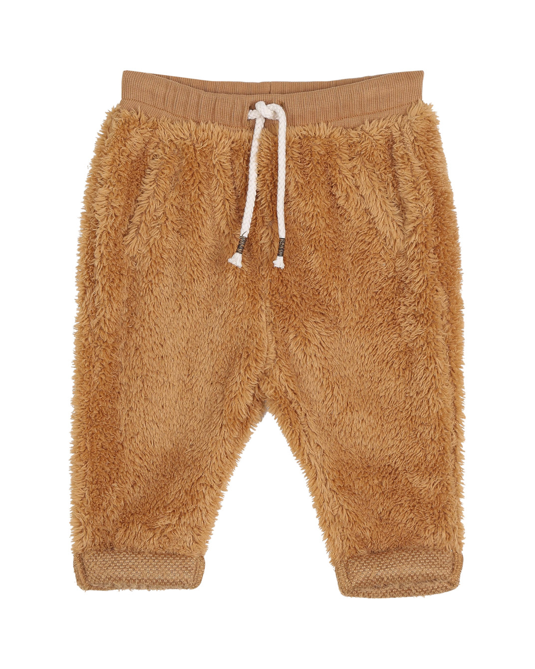 Pantalon peluche ambre