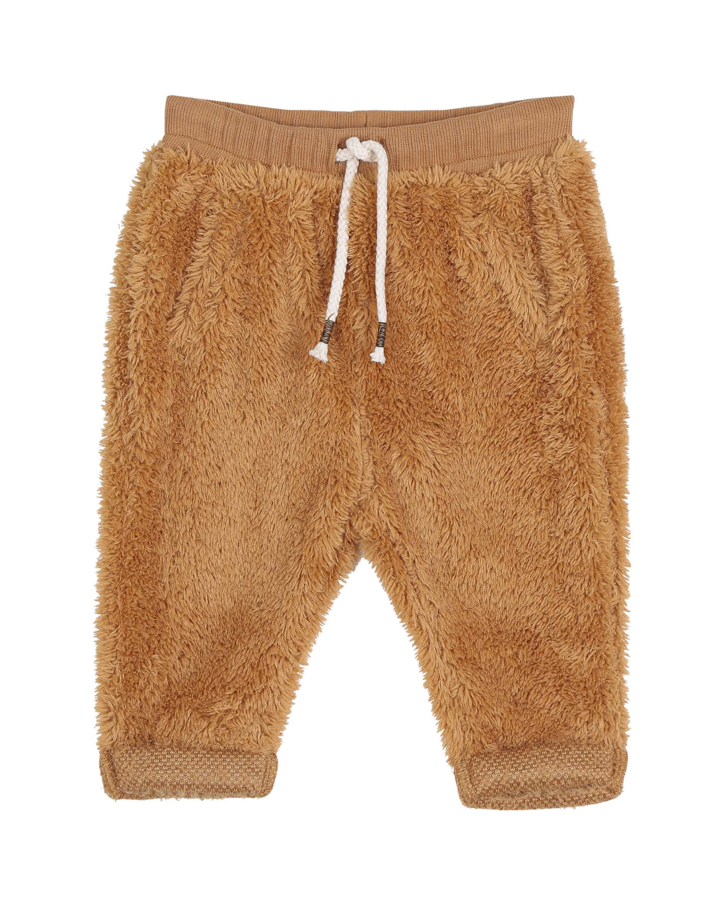 Pantalon peluche ambre