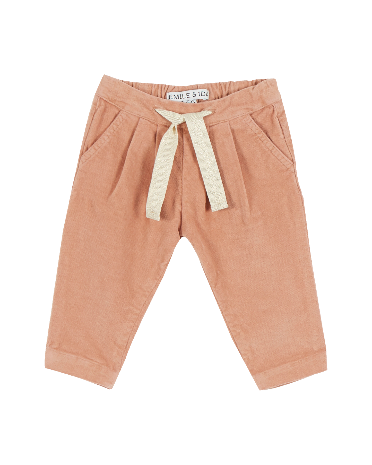 Pantalon velours bois de rose