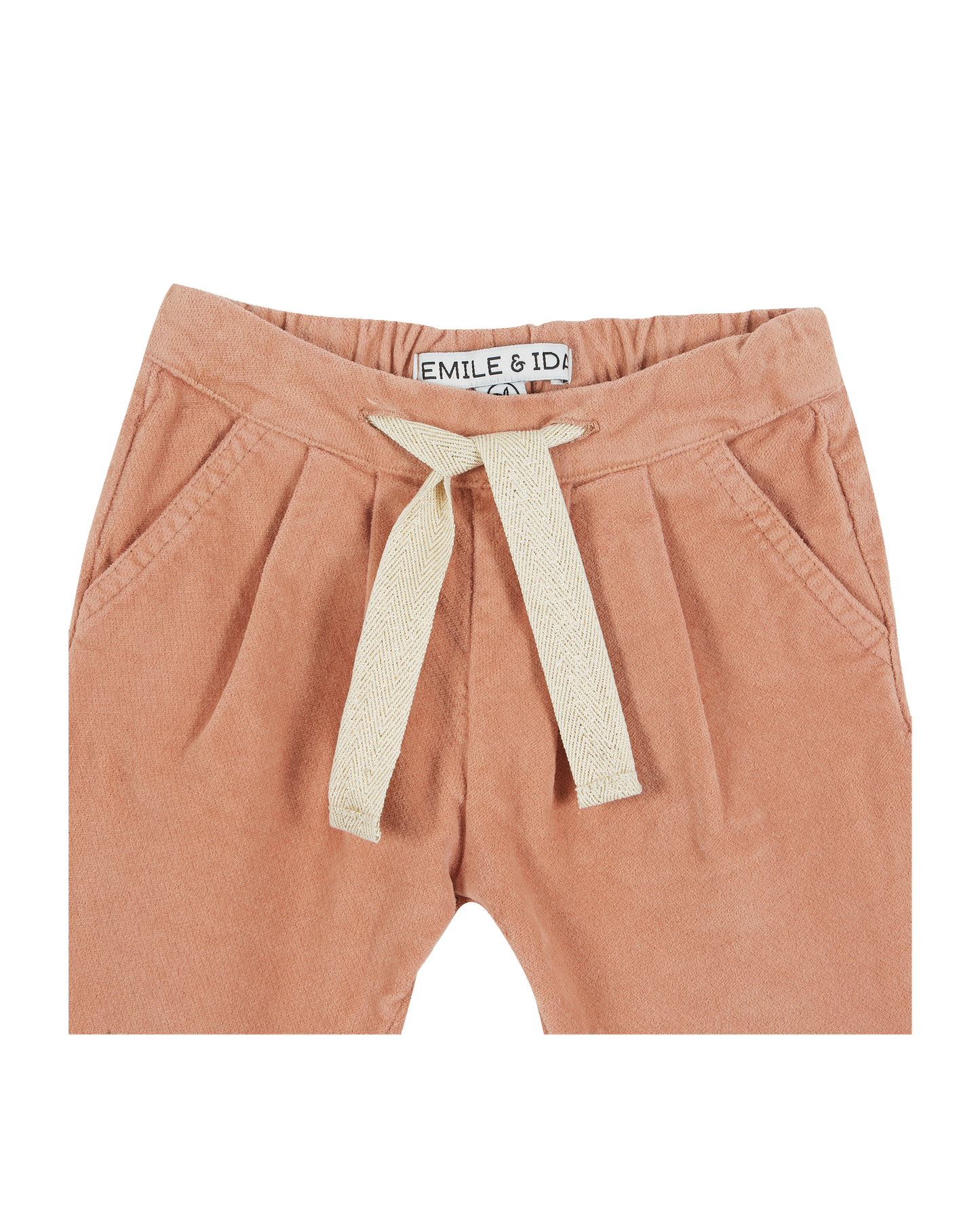 Pantalon velours bois de rose