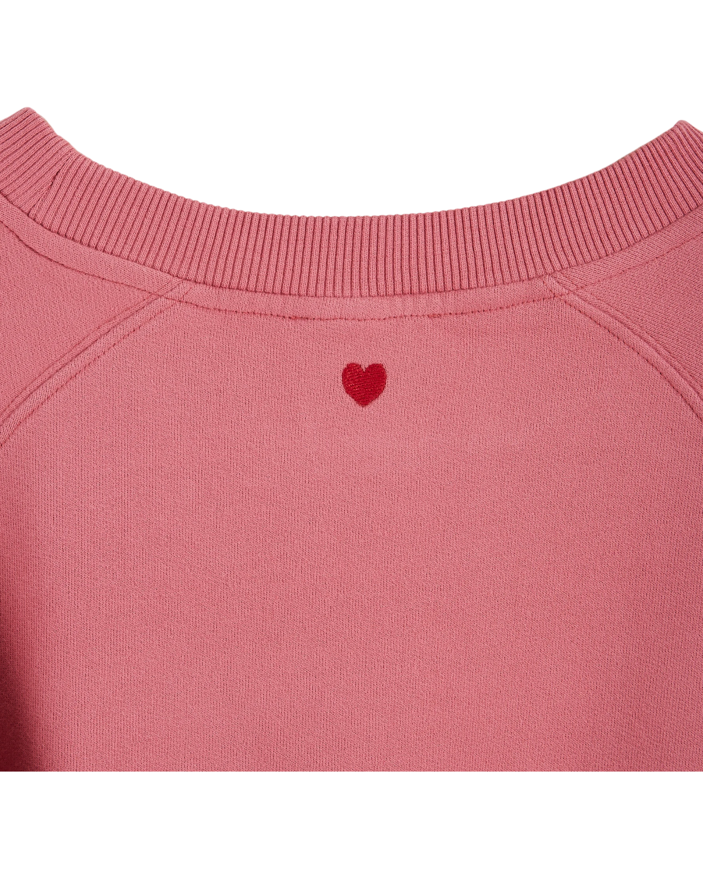 Sweat soleil coton bio framboise