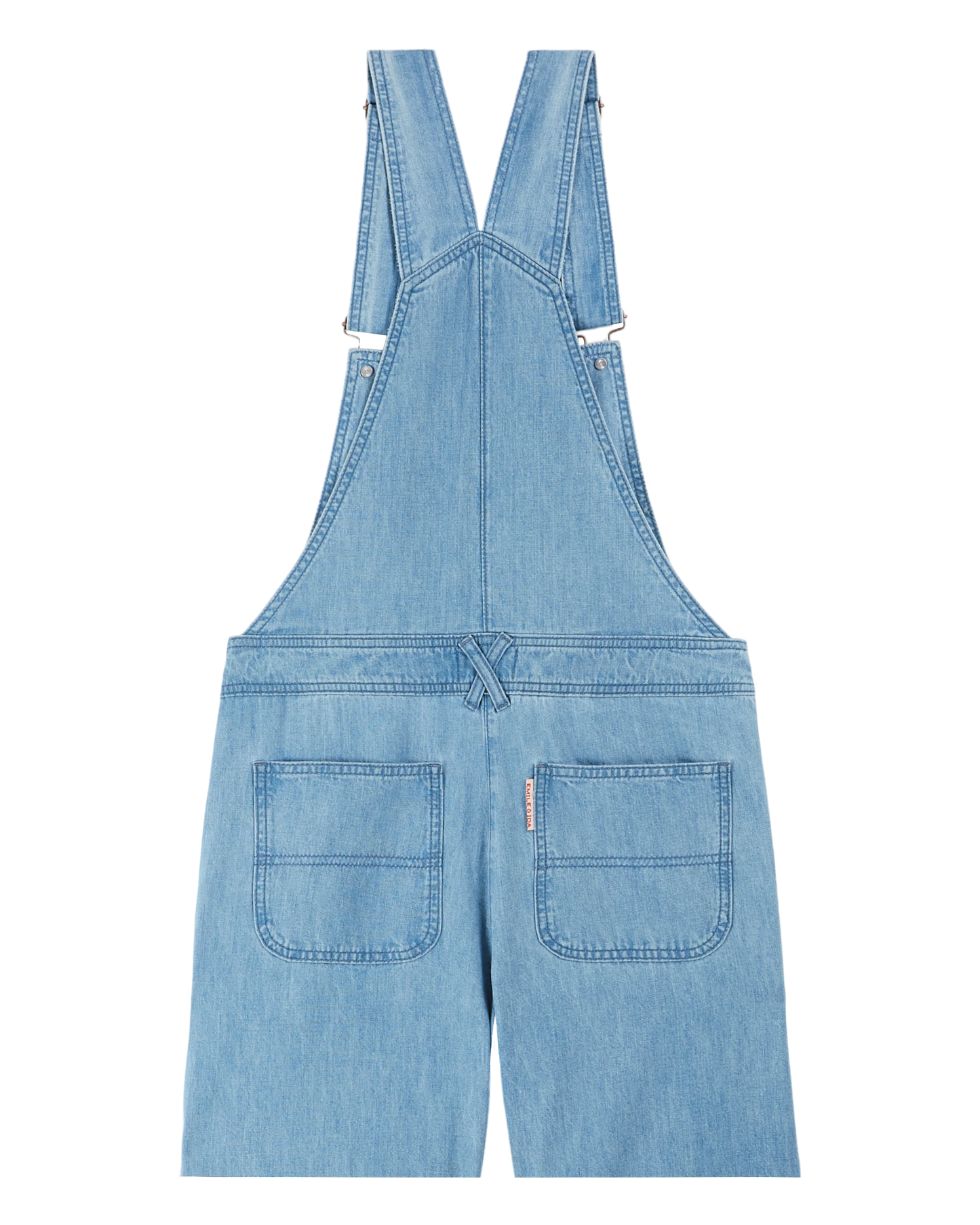 Salopette denim bleu clair