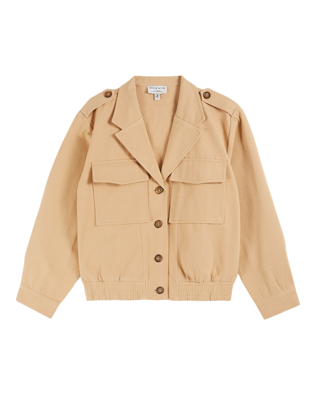 Blouson canvas beige