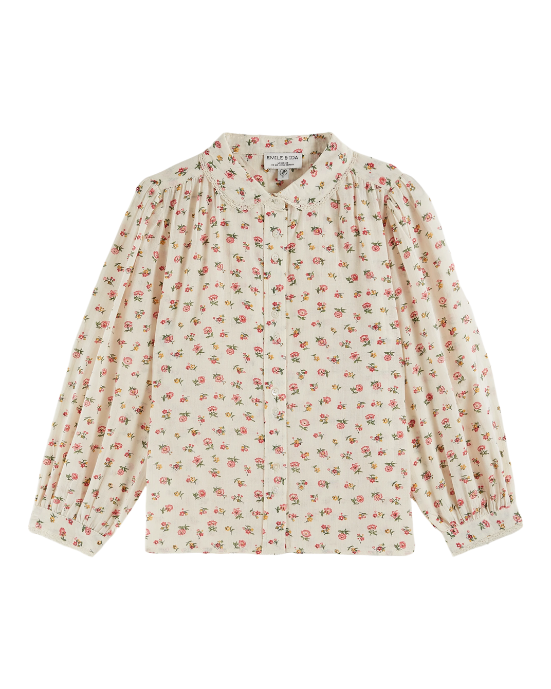 Blouse à fleurs floresco